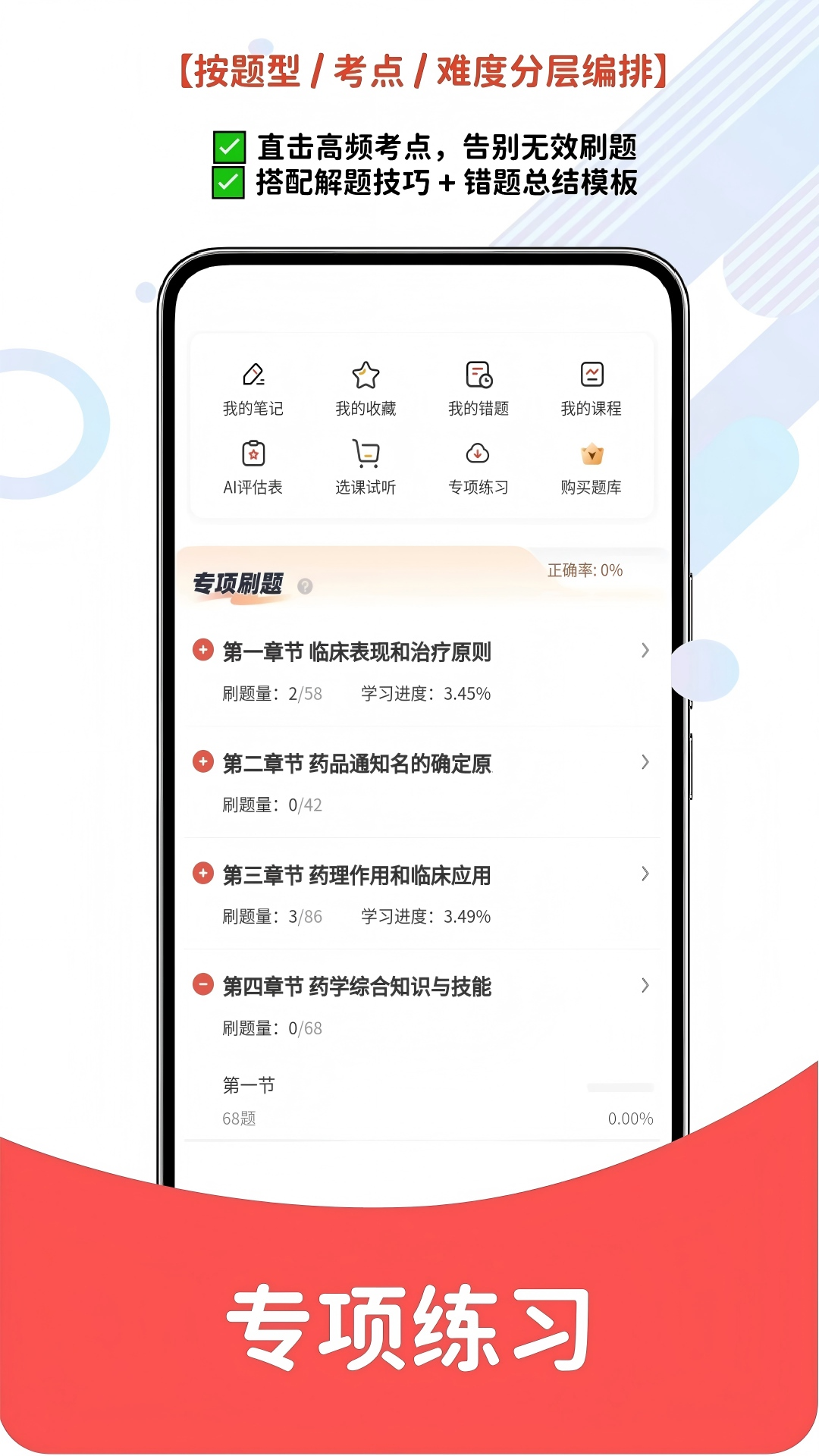 精彩截图-初级药师题库网2026官方新版
