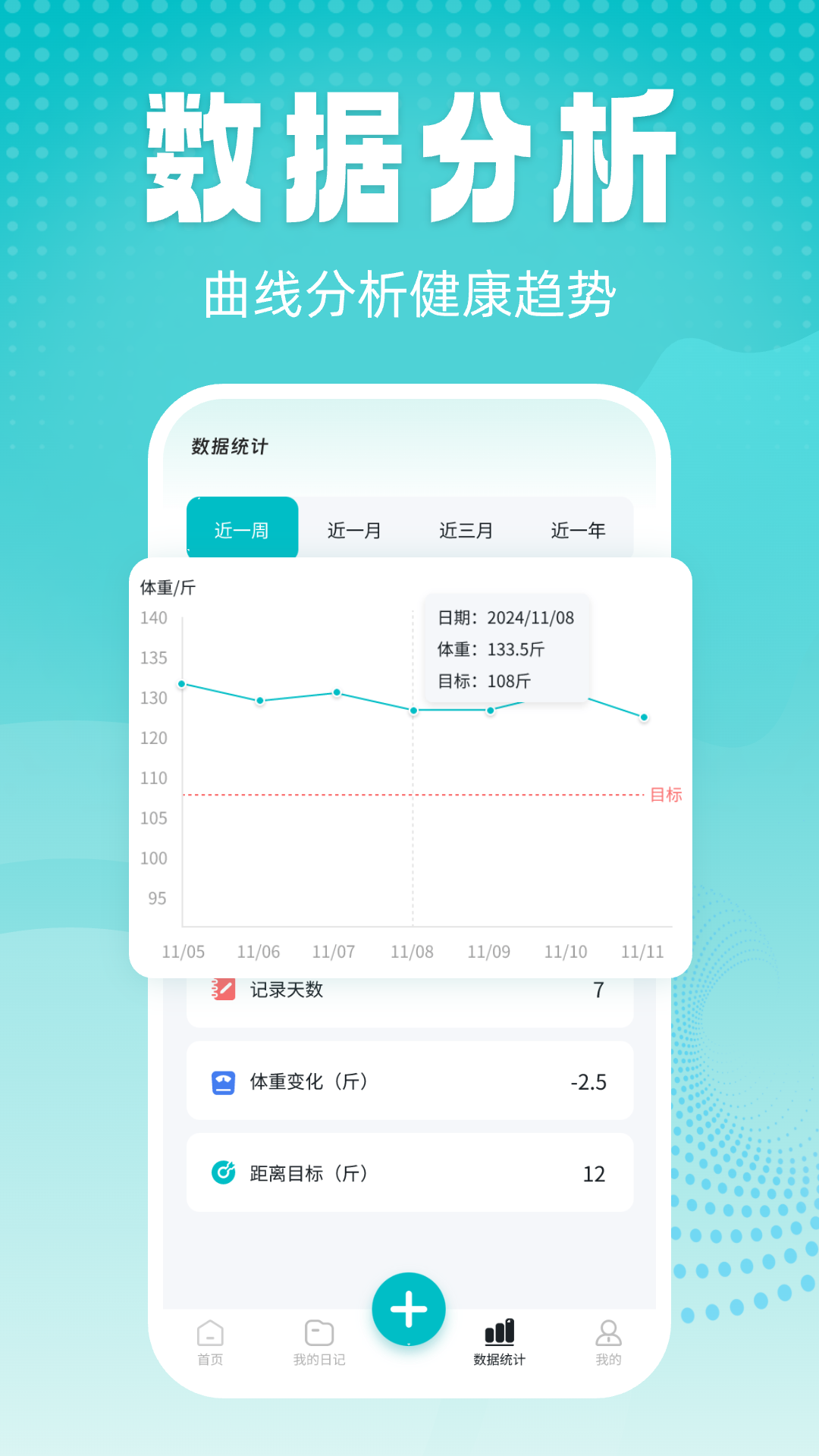 精彩截图-记体重日记2025官方新版