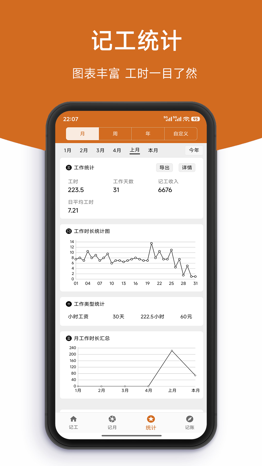 记工时DD记工 截图 4