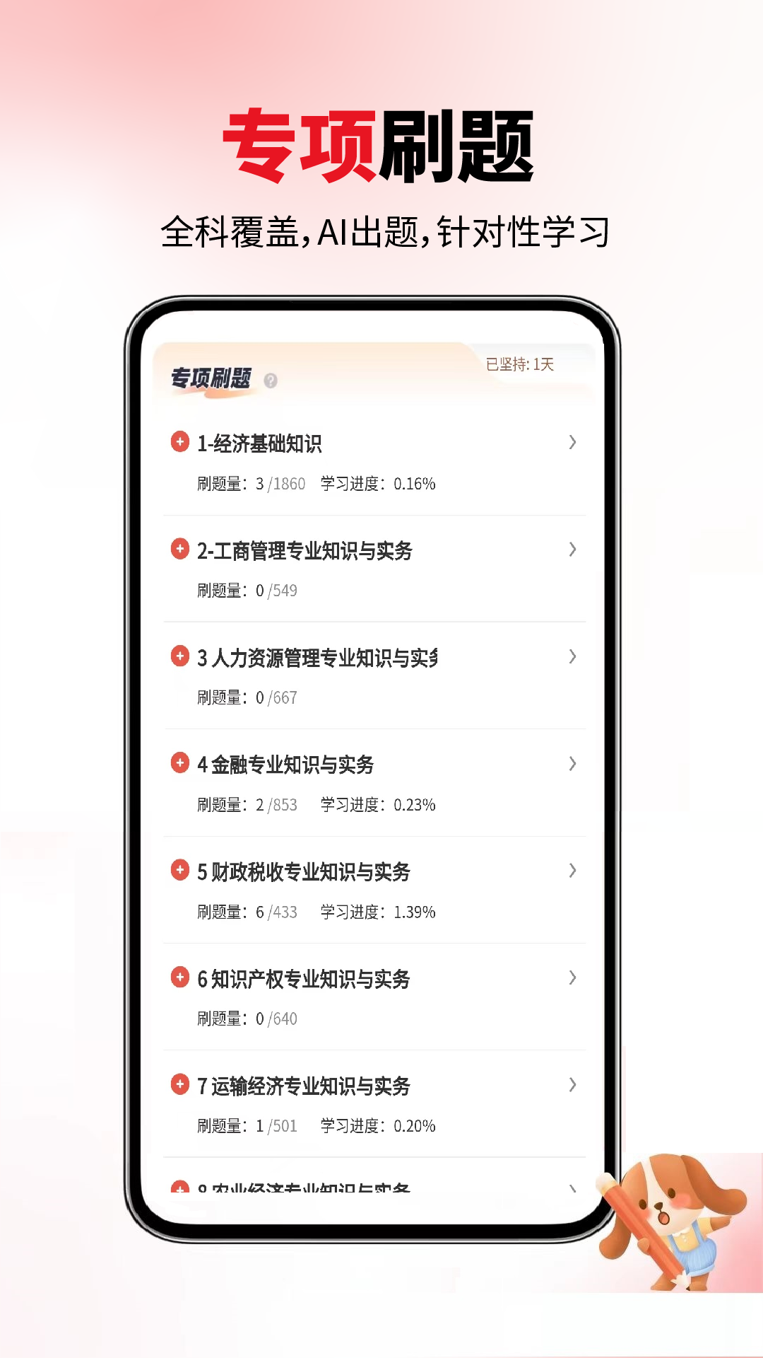 精彩截图-经济师真题库2026官方新版