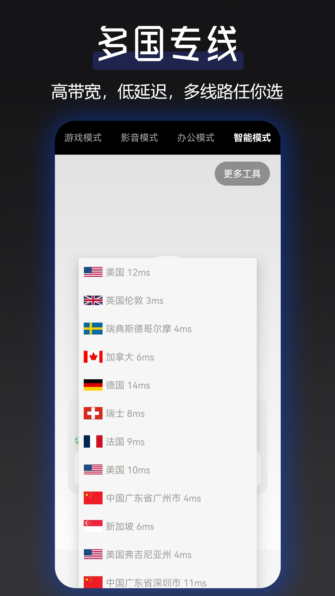 精彩截图-讯畅网络加速器2025官方新版