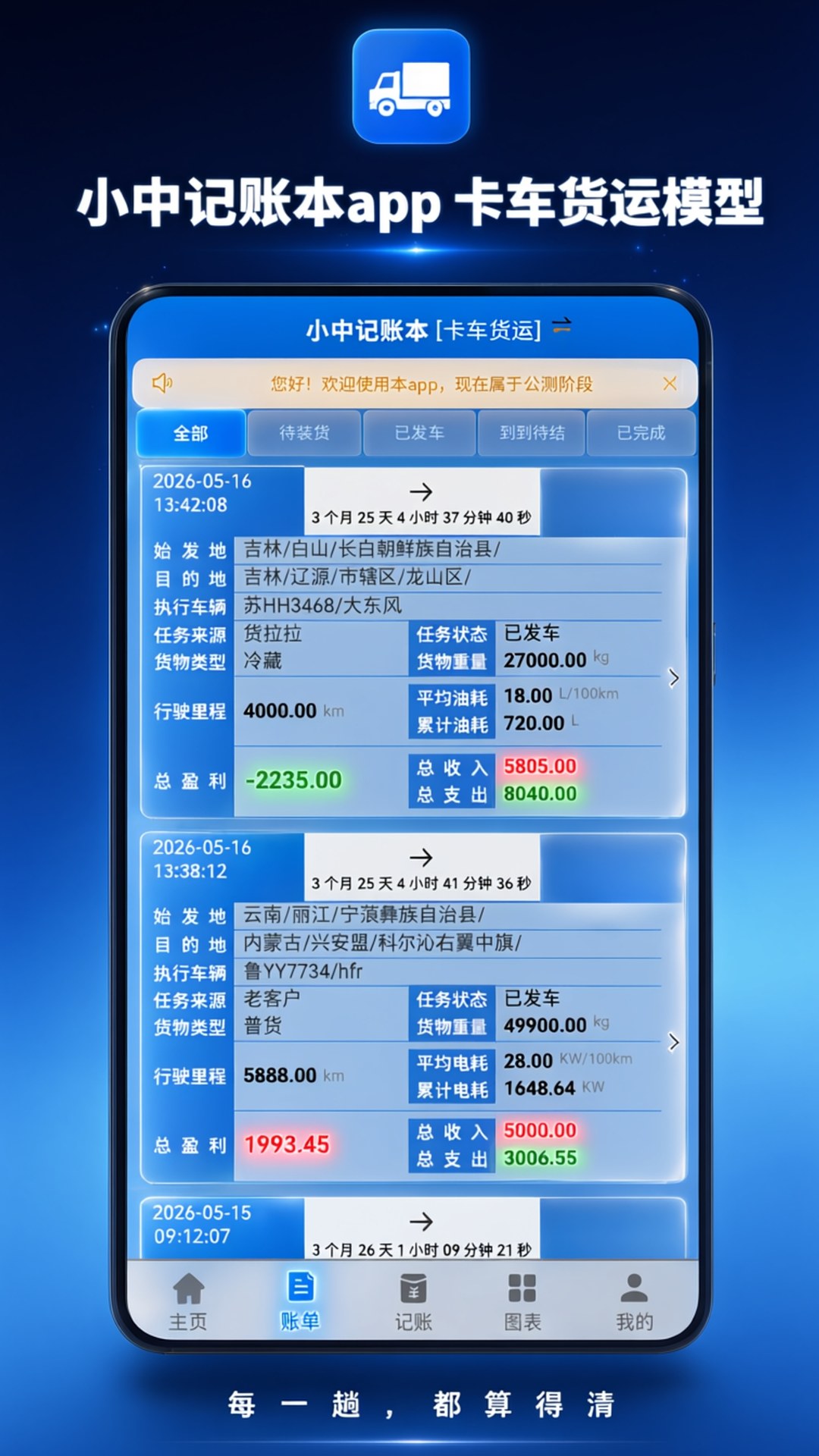 精彩截图-小中记账本2026官方新版