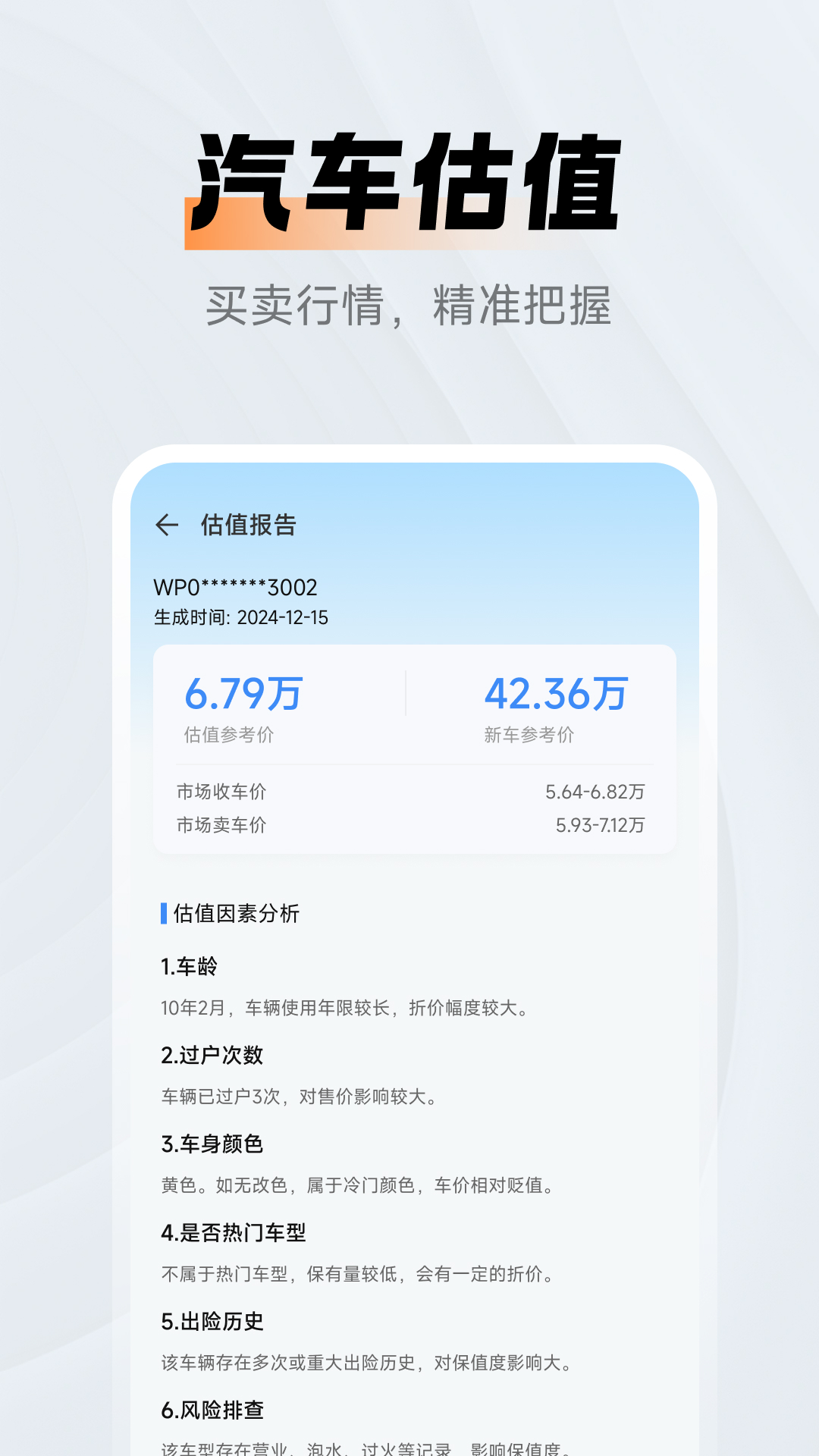 精彩截图-二手车人人查2025官方新版