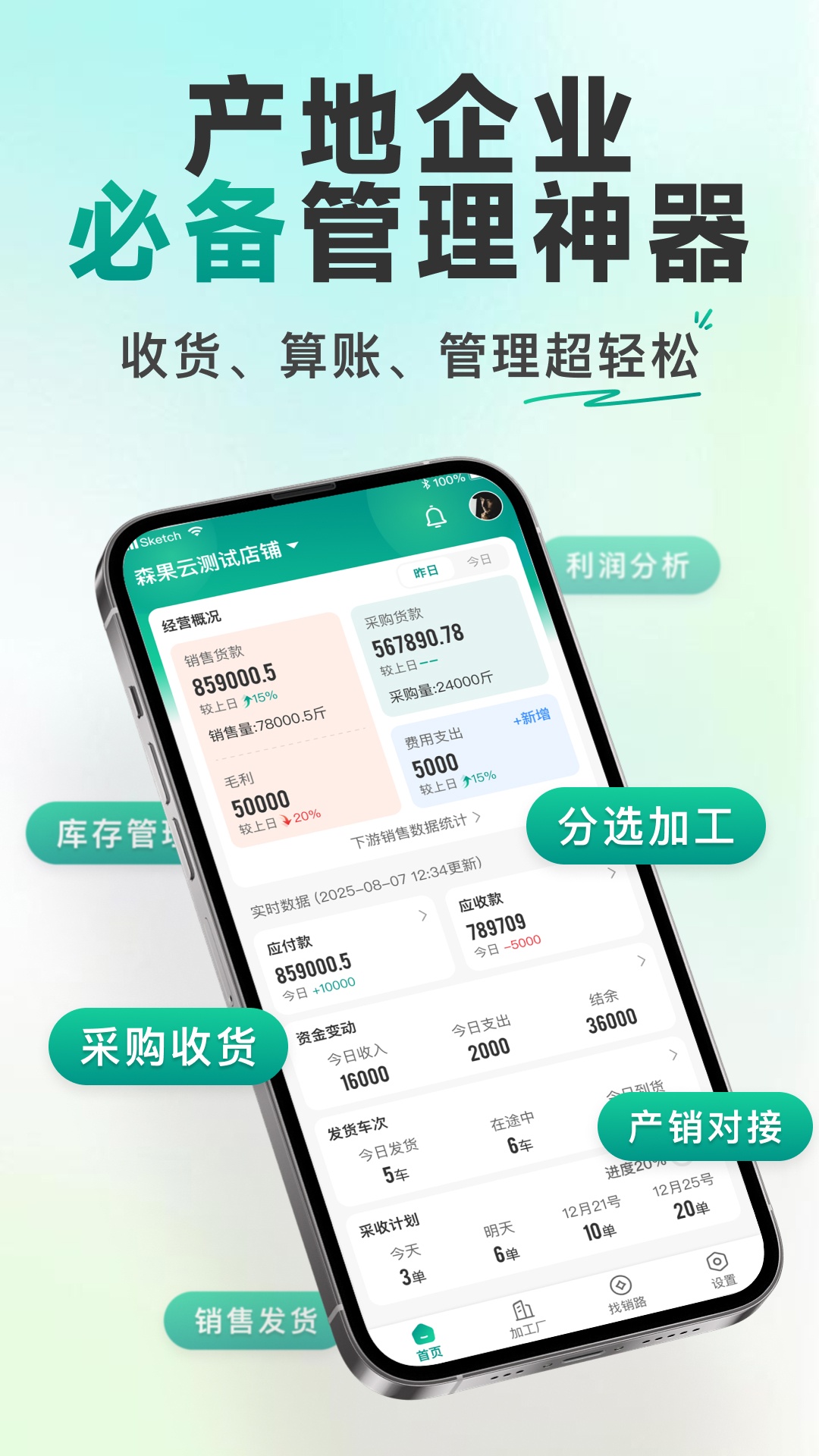 精彩截图-森果产地通2026官方新版