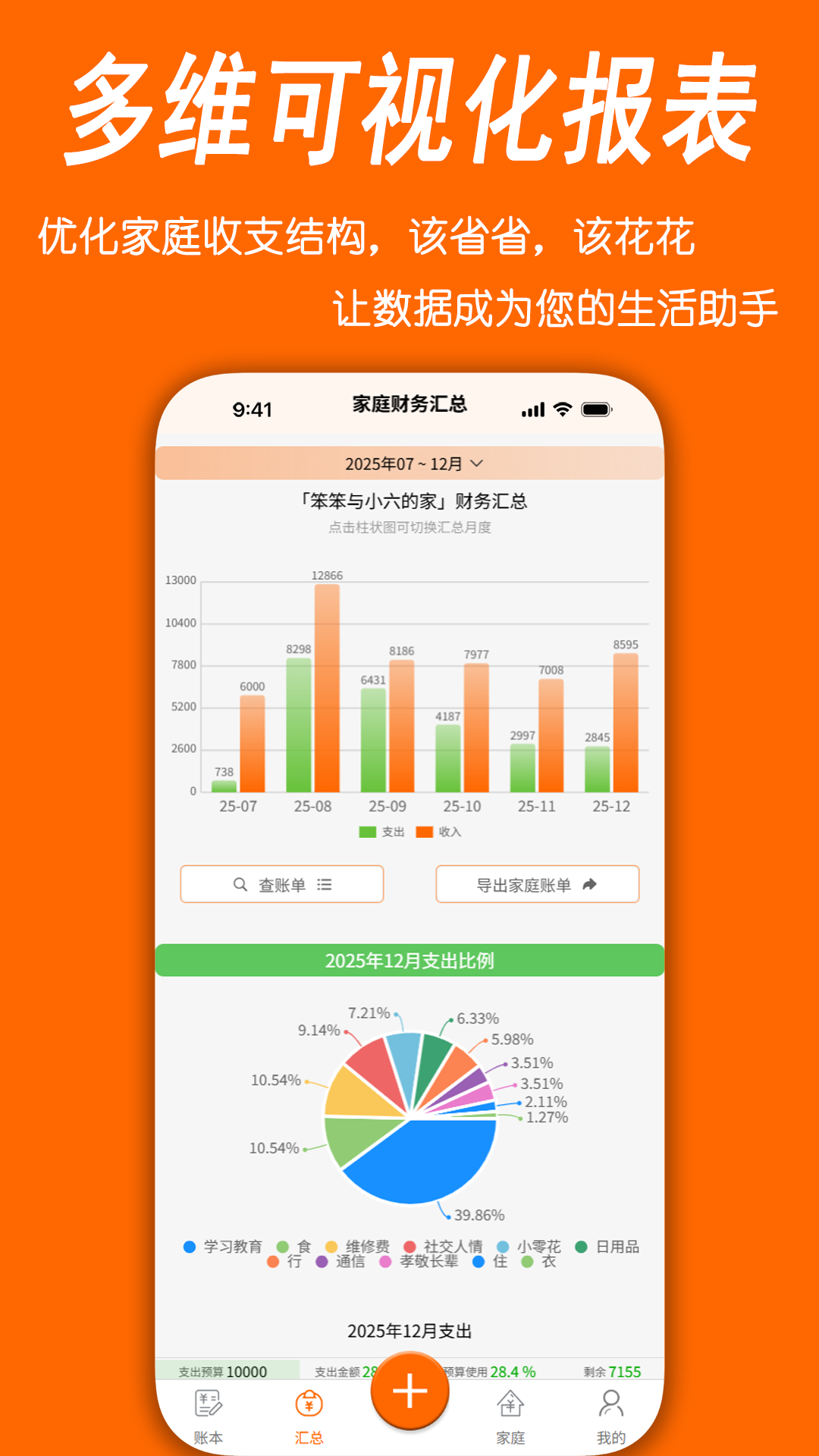 精彩截图-家账本2026官方新版