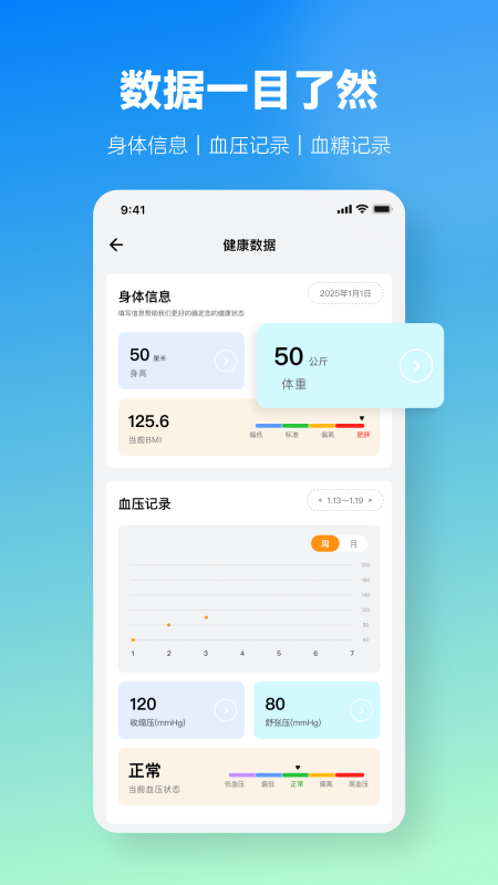 精彩截图-血压记录2026官方新版