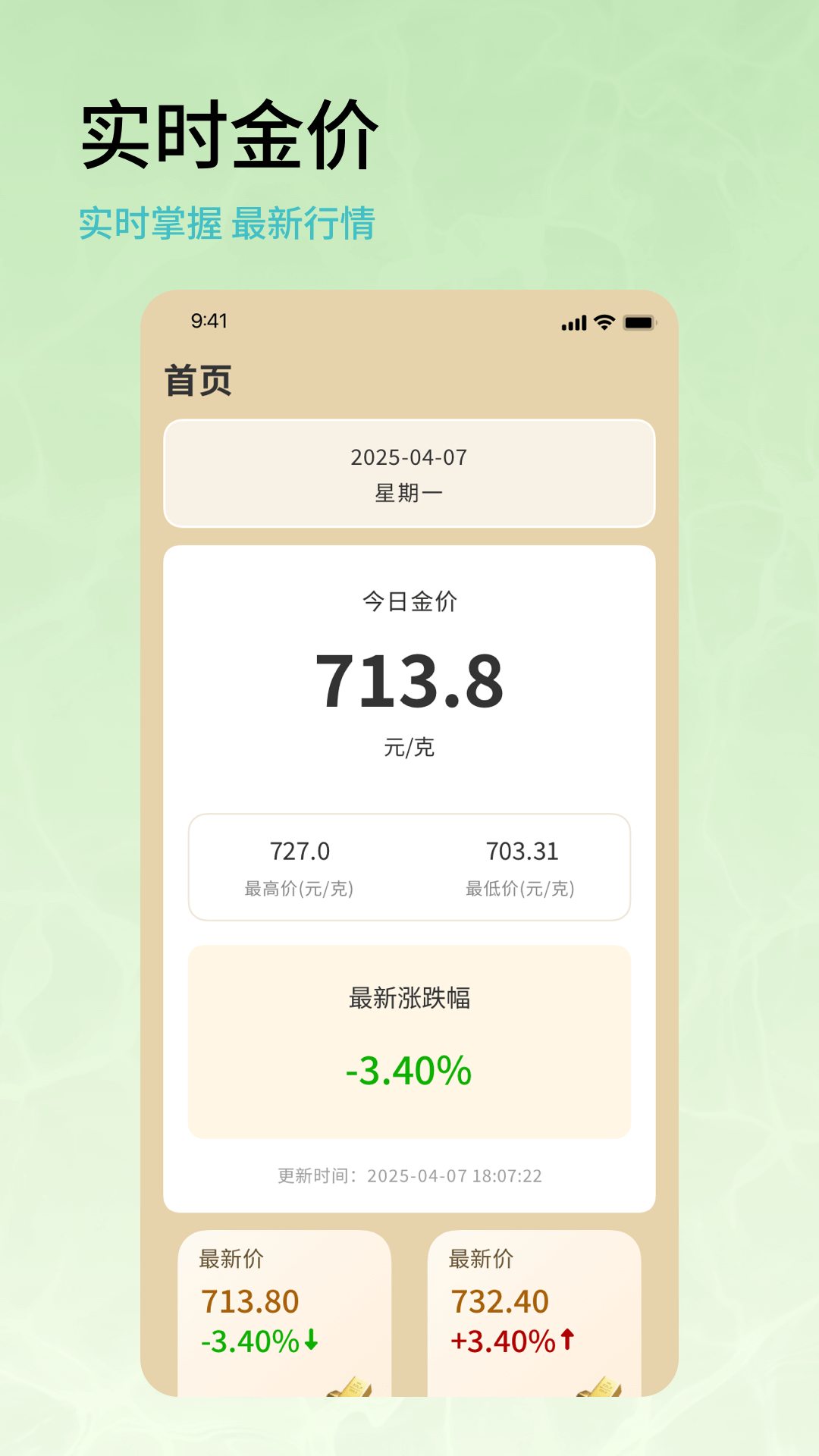精彩截图-融通金报价2025官方新版