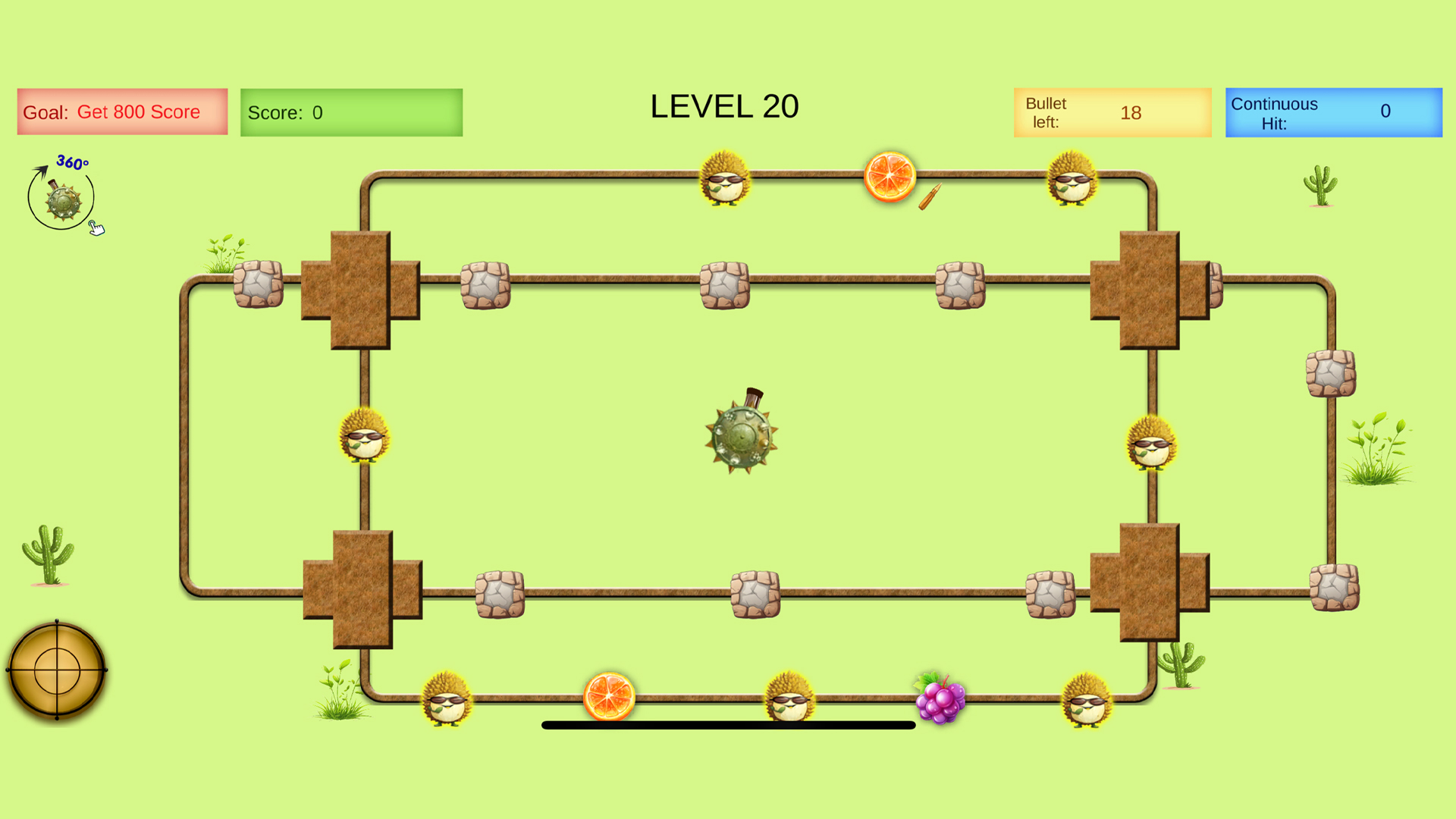 精彩截图-水果小射手2025官方新版