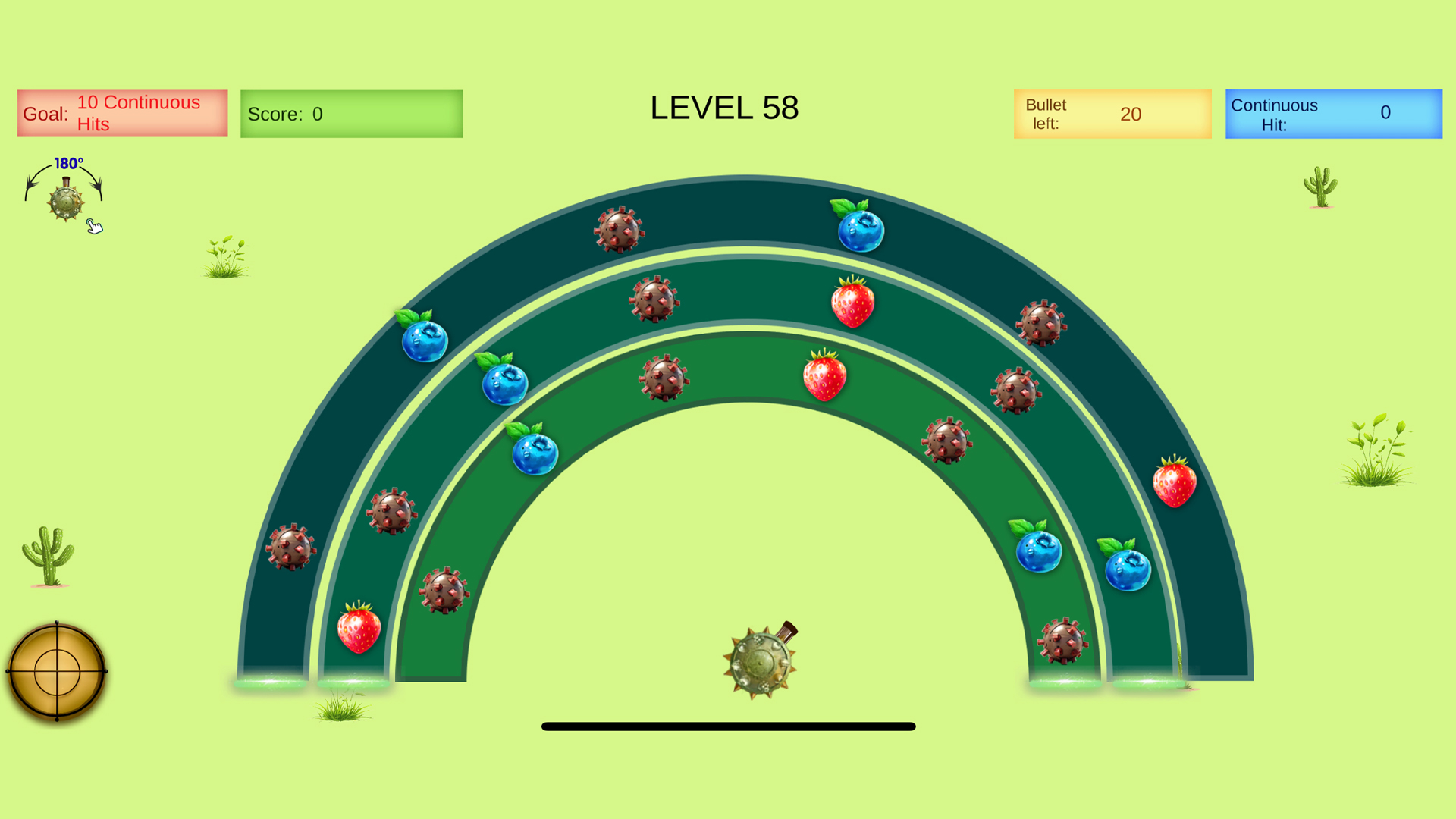 精彩截图-水果小射手2025官方新版