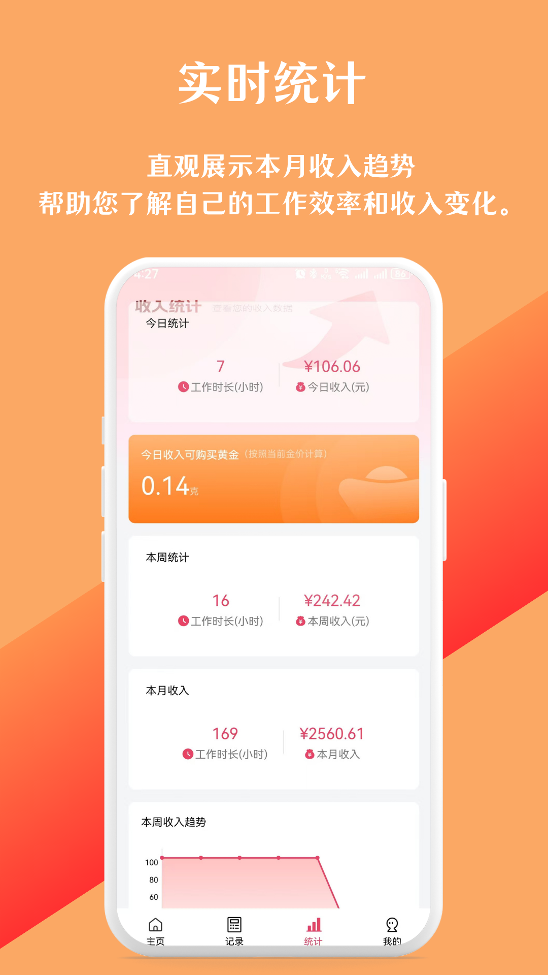 精彩截图-实时收入计算器2025官方新版
