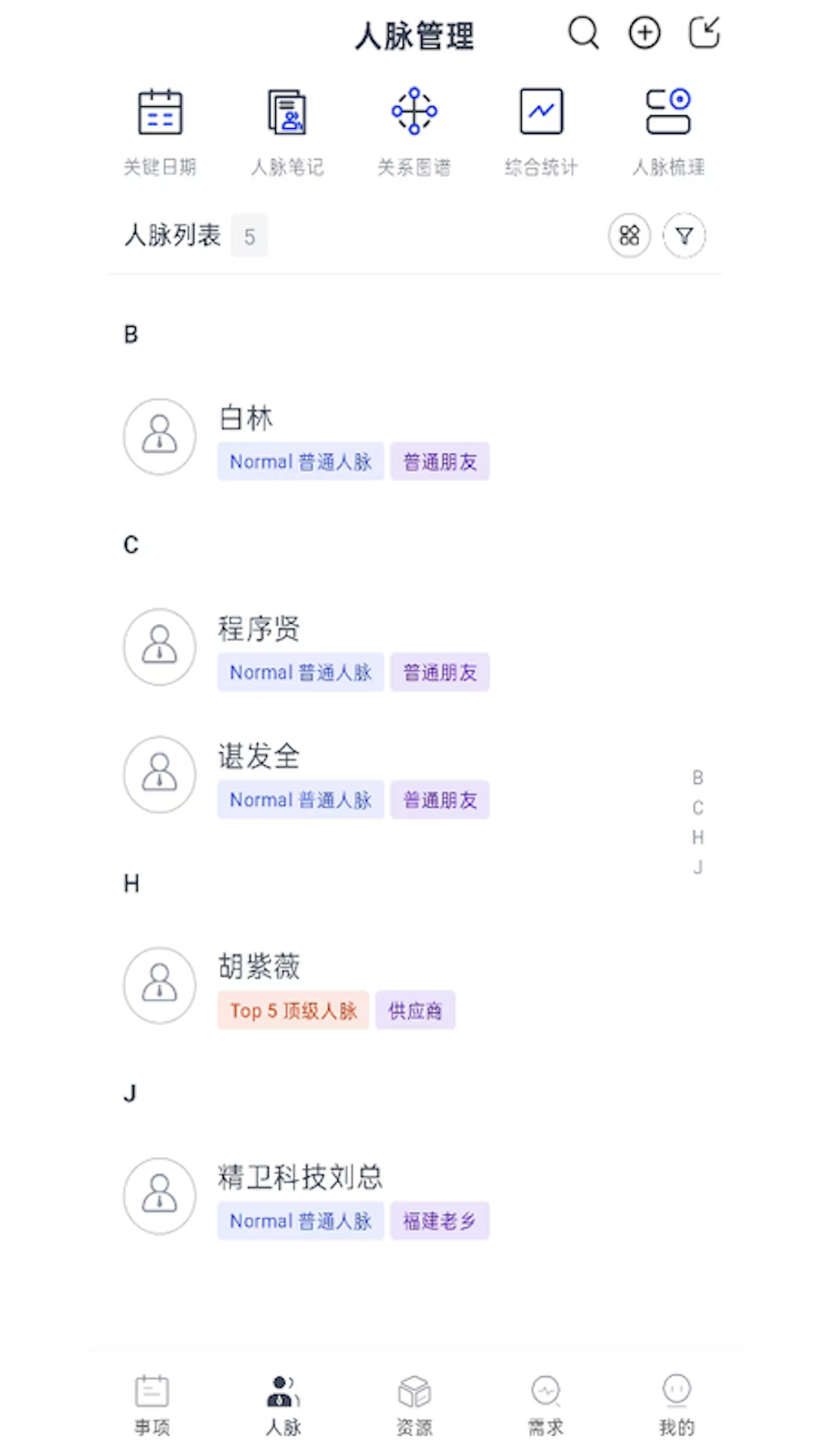 精彩截图-钛合金人脉2025官方新版