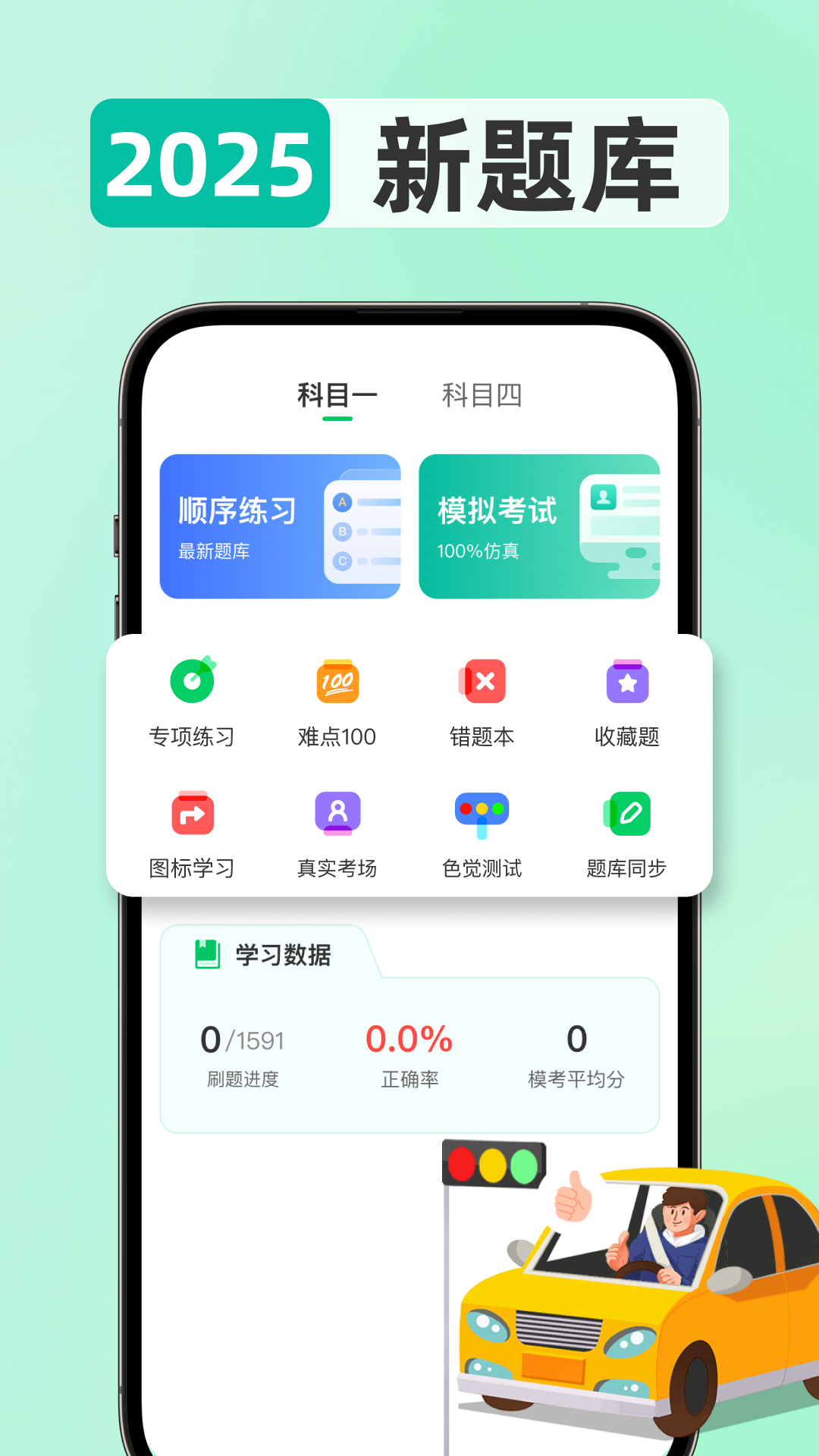 精彩截图-驾考题目大全-免费驾考题库20252026官方新版