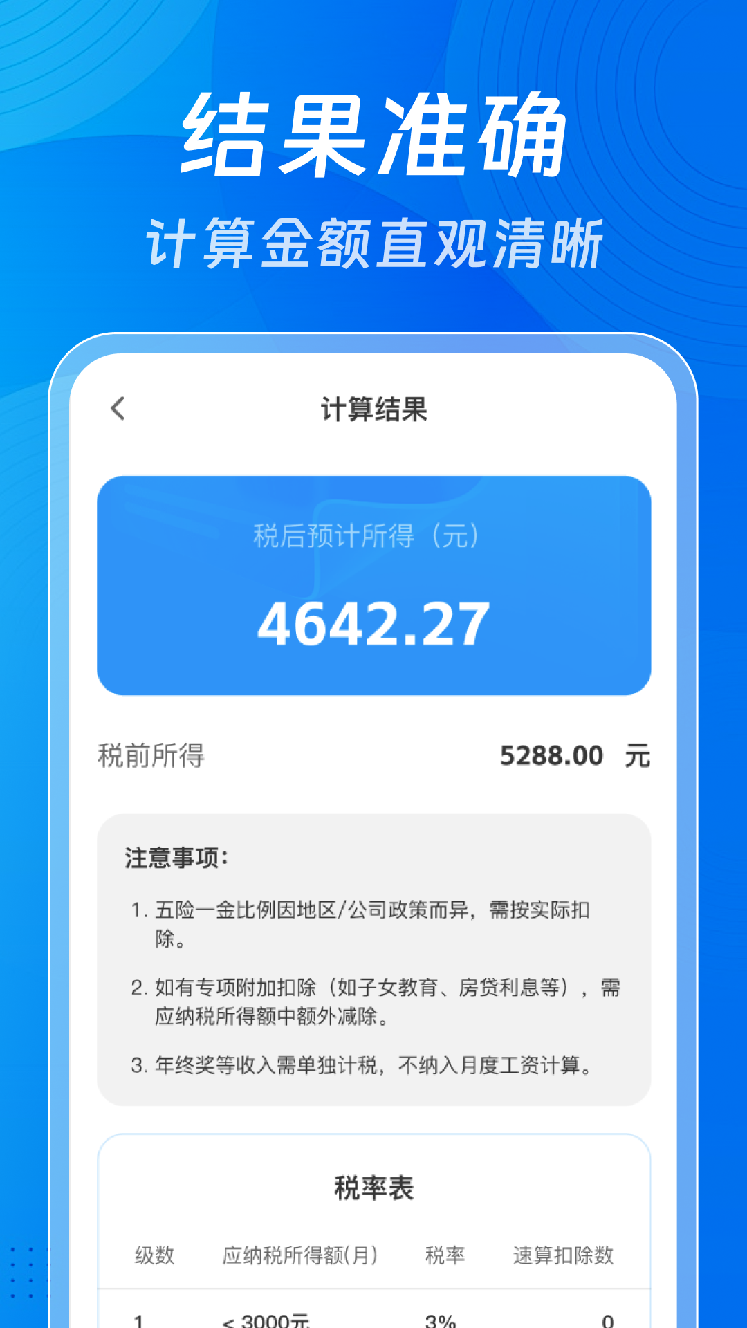 精彩截图-个税申报计算助手2025官方新版