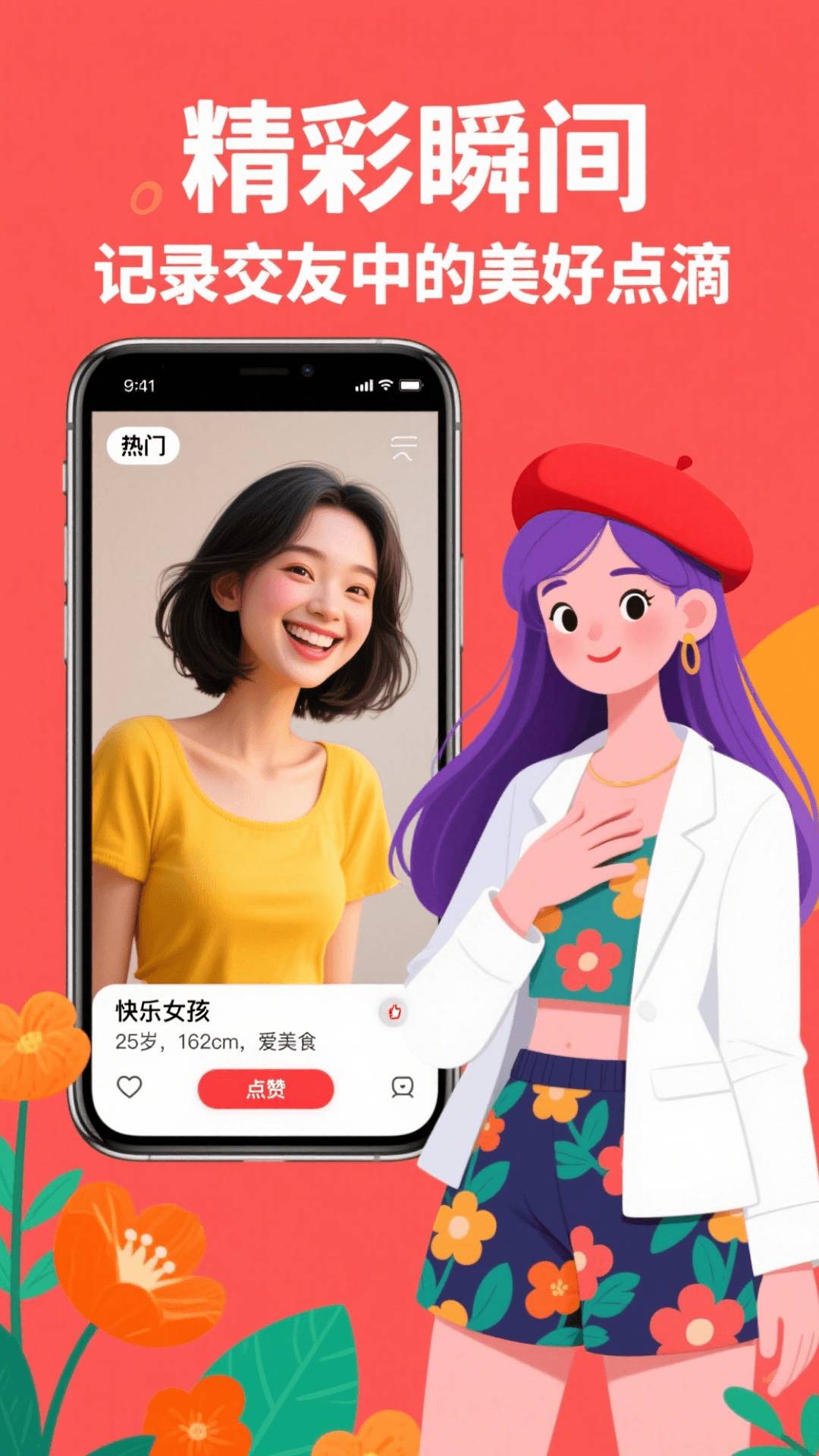 精彩截图-蜜橙交友2025官方新版