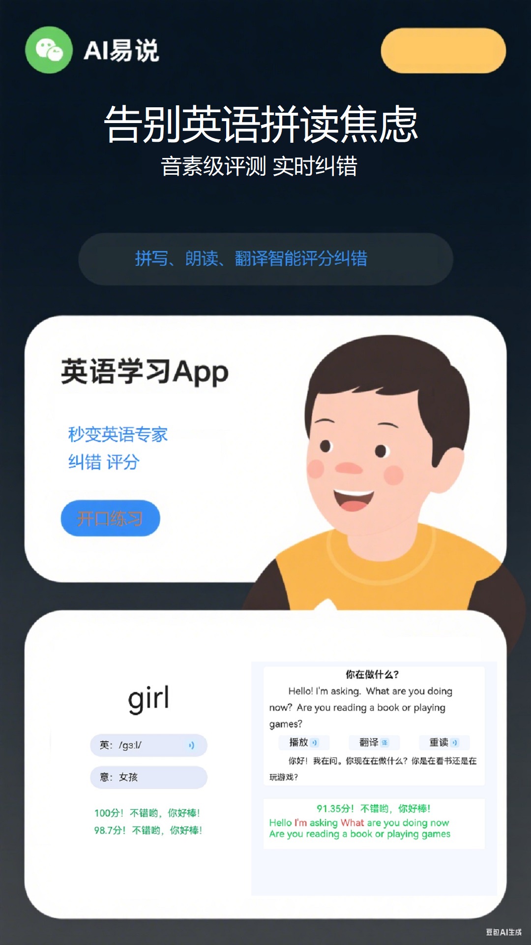 精彩截图-AI易说2026官方新版