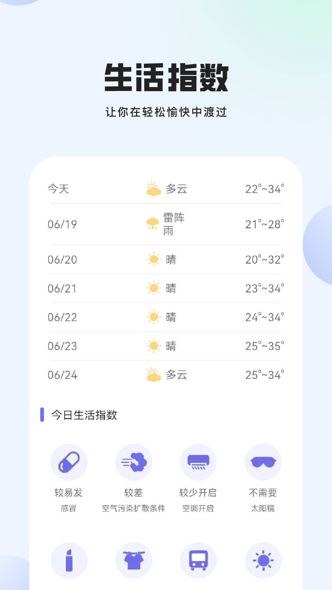 精彩截图-暖晴天气2025官方新版