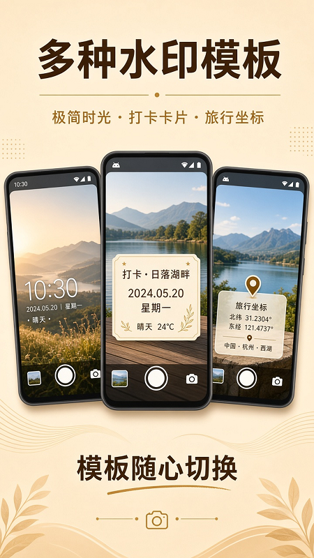 精彩截图-迅蜂水印相机2026官方新版