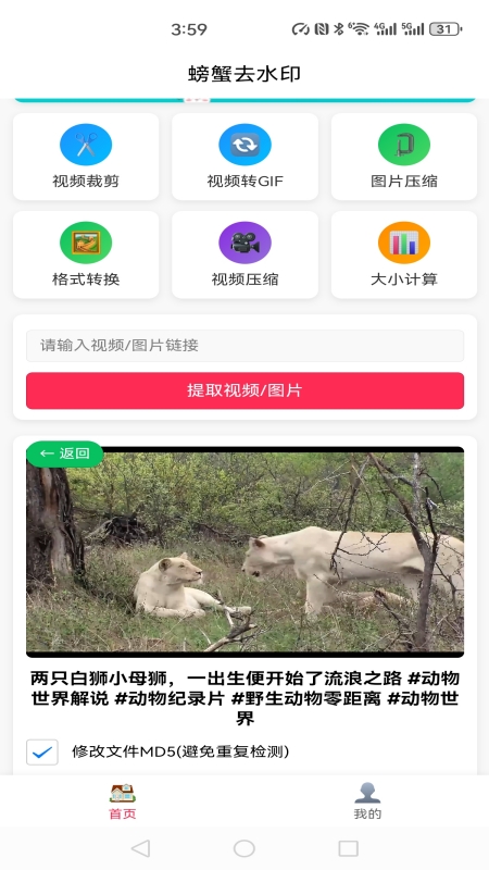 精彩截图-螃蟹去水印大师2025官方新版