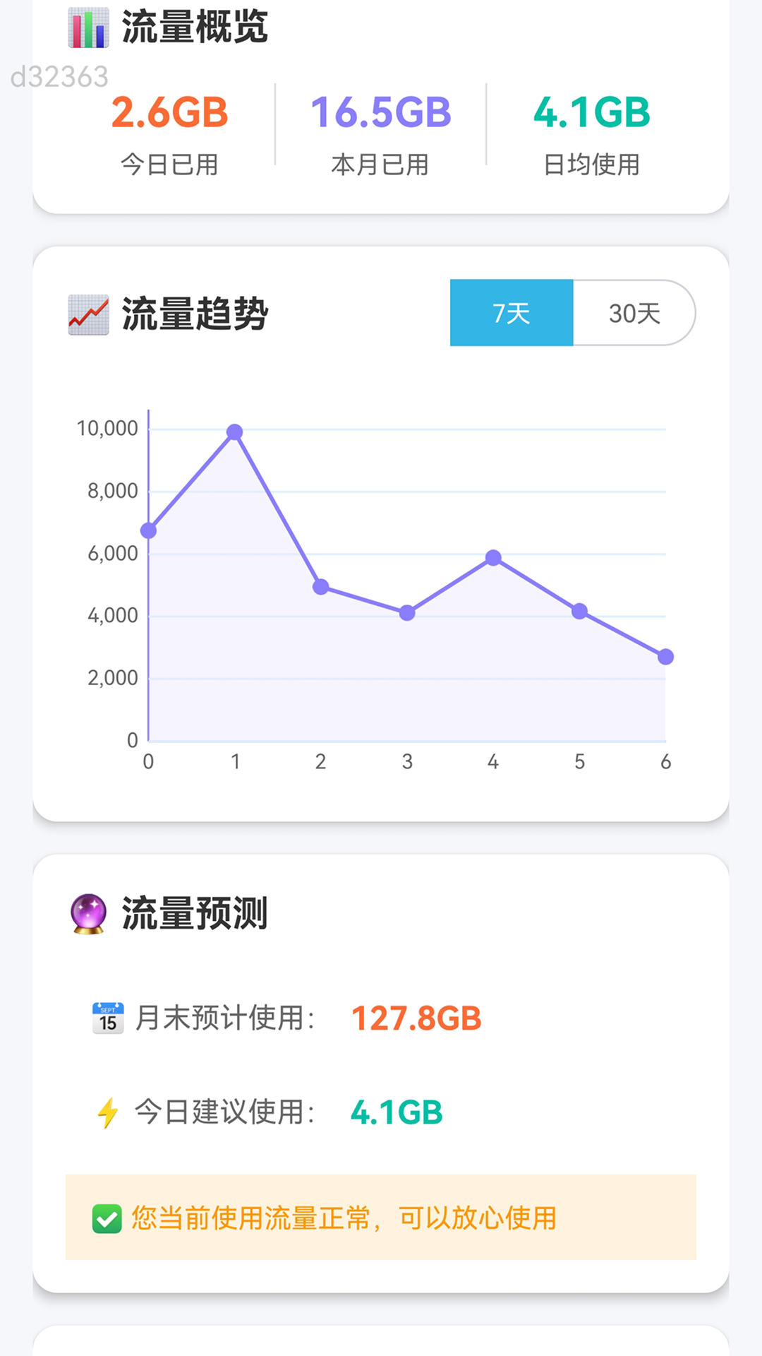 精彩截图-免费流量管家2026官方新版
