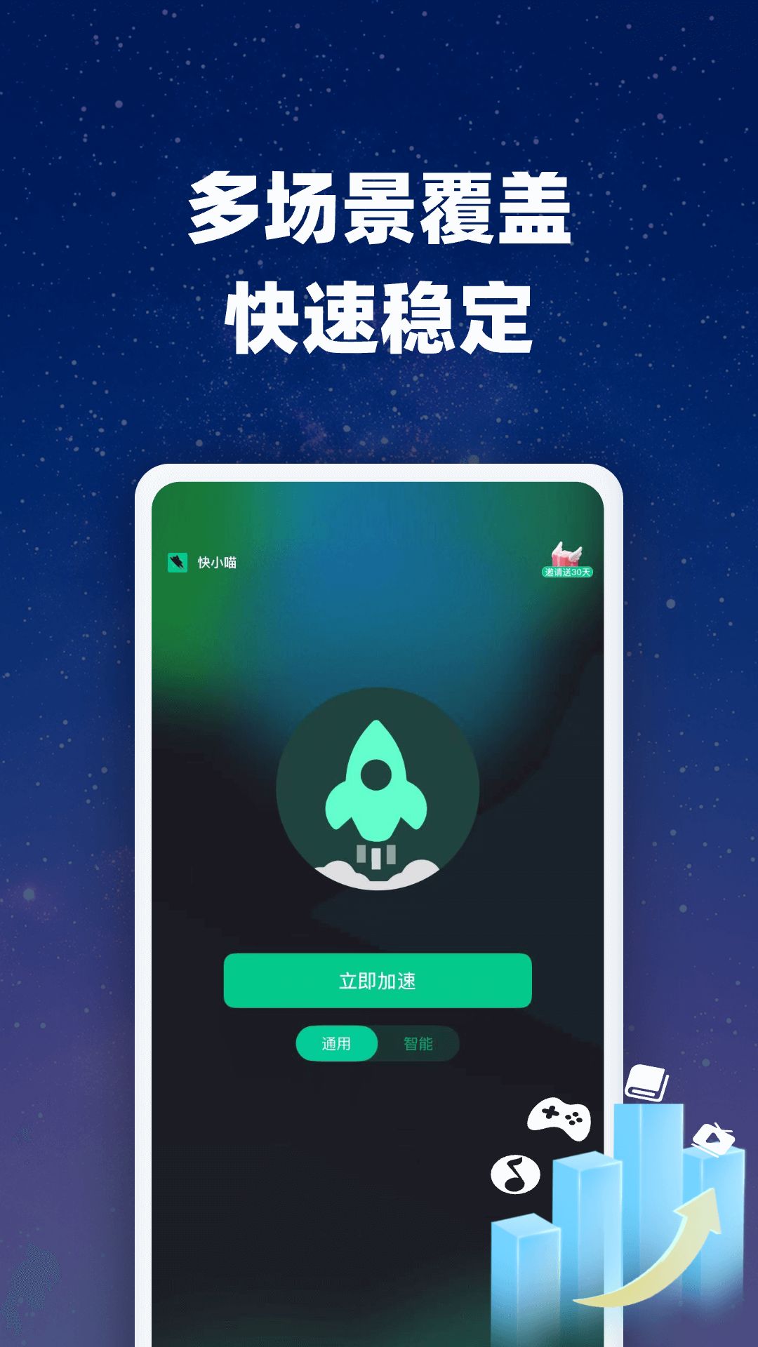 精彩截图-快小喵加速器2025官方新版