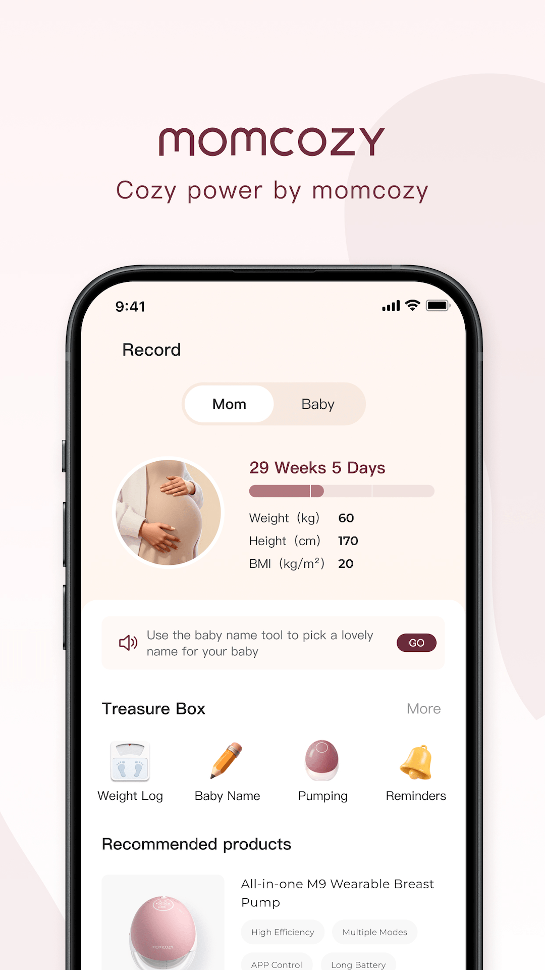 Momcozy 截图 3