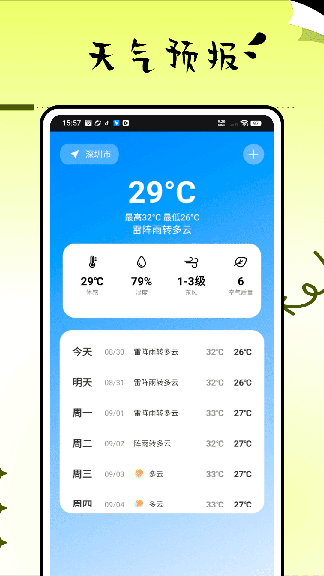 精彩截图-晚霞预报2026官方新版