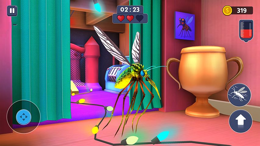 精彩截图-蚊子模拟器2025官方新版