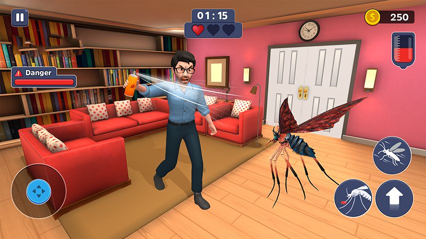 精彩截图-蚊子模拟器2025官方新版