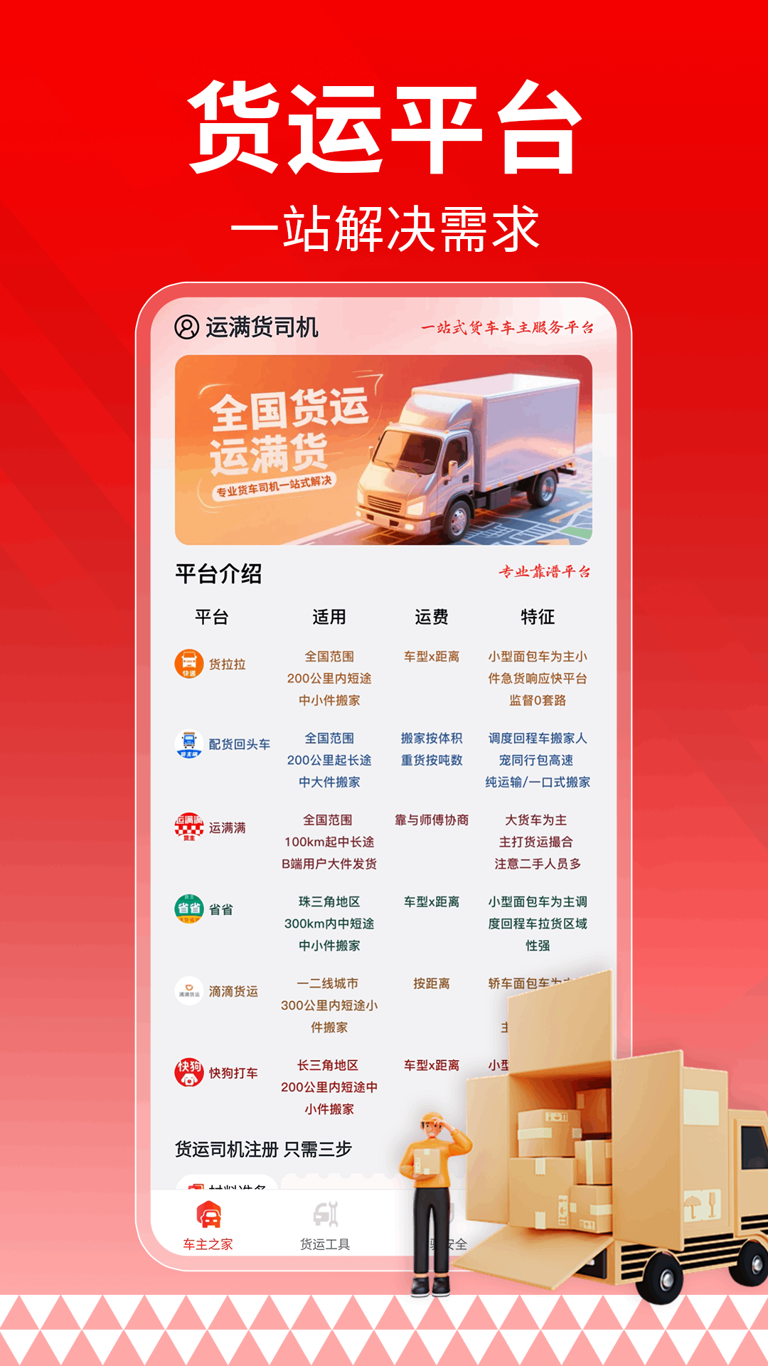 精彩截图-运满货司机2026官方新版