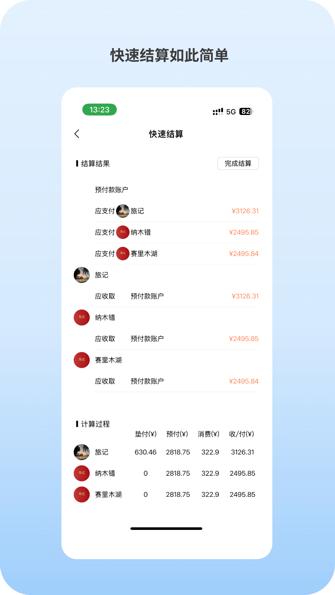 精彩截图-旅记账本2026官方新版