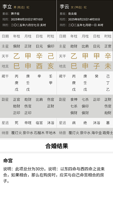 精彩截图-云命图排盘起名2026官方新版