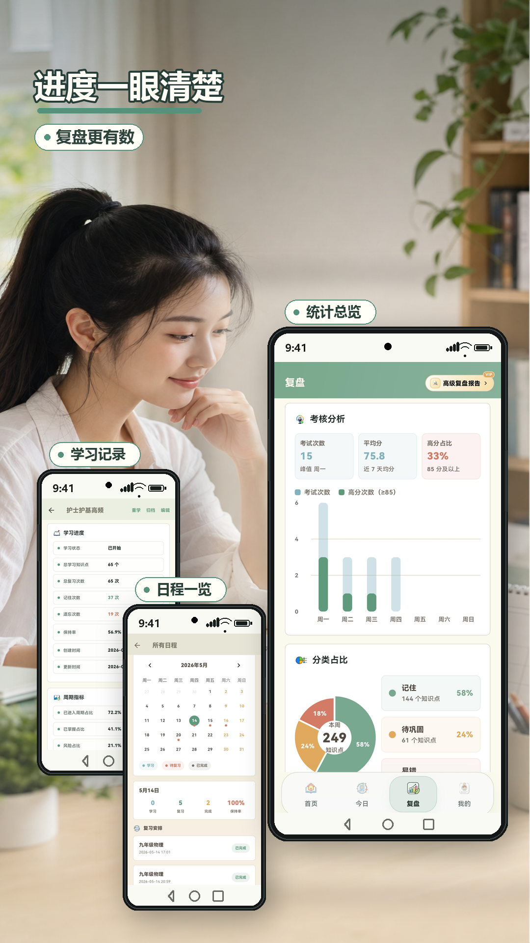 精彩截图-艾宾浩斯记忆法2026官方新版