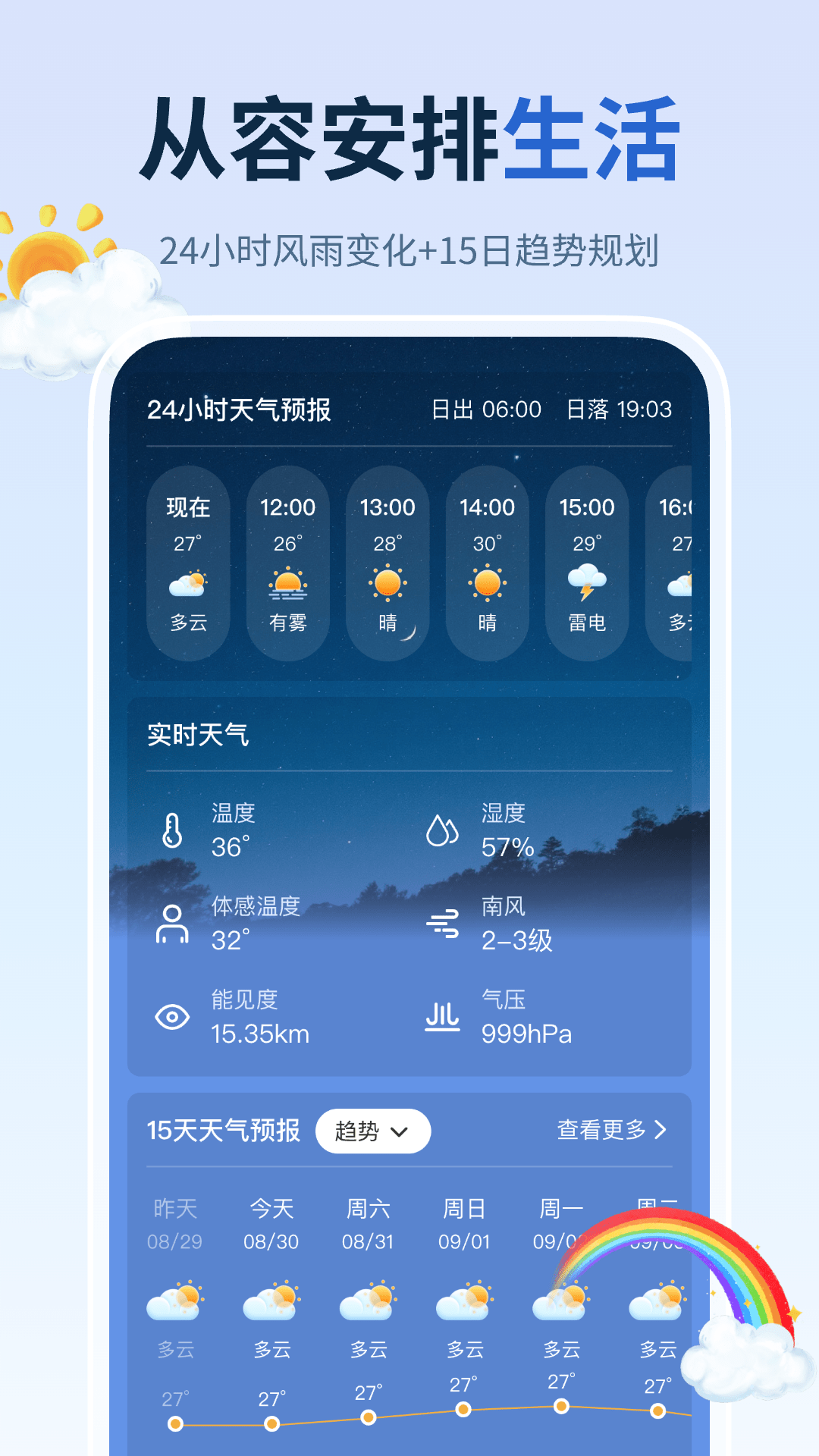 精彩截图-神奇天气2026官方新版