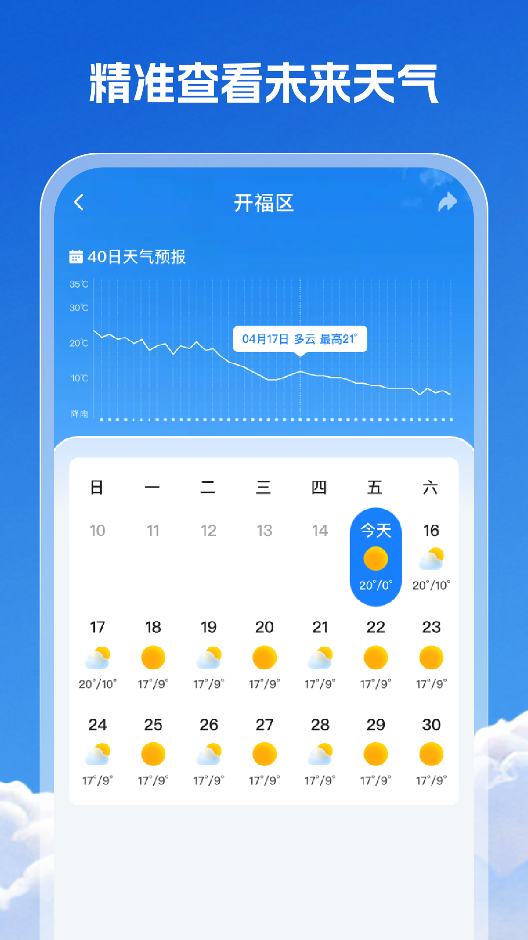 精彩截图-奇准天气2026官方新版