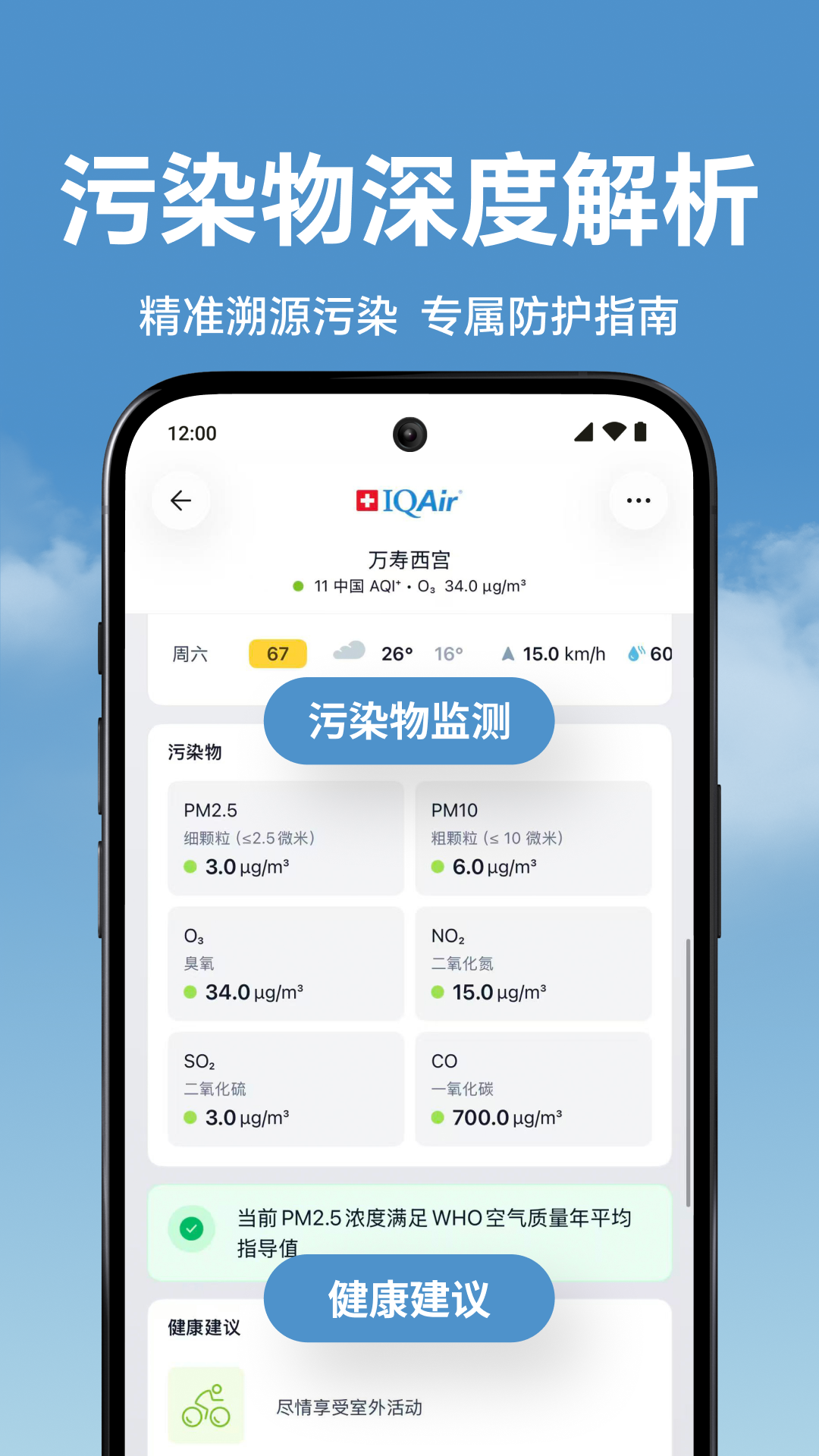 精彩截图-IQAir 智空气2026官方新版