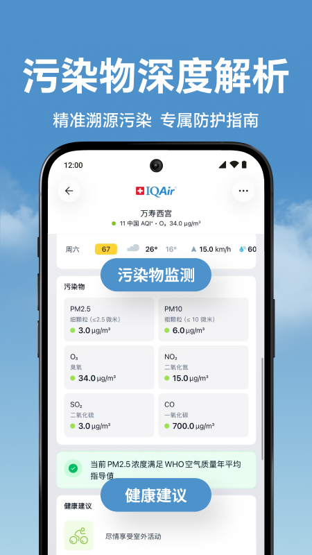 精彩截图-IQAir 智空气2026官方新版