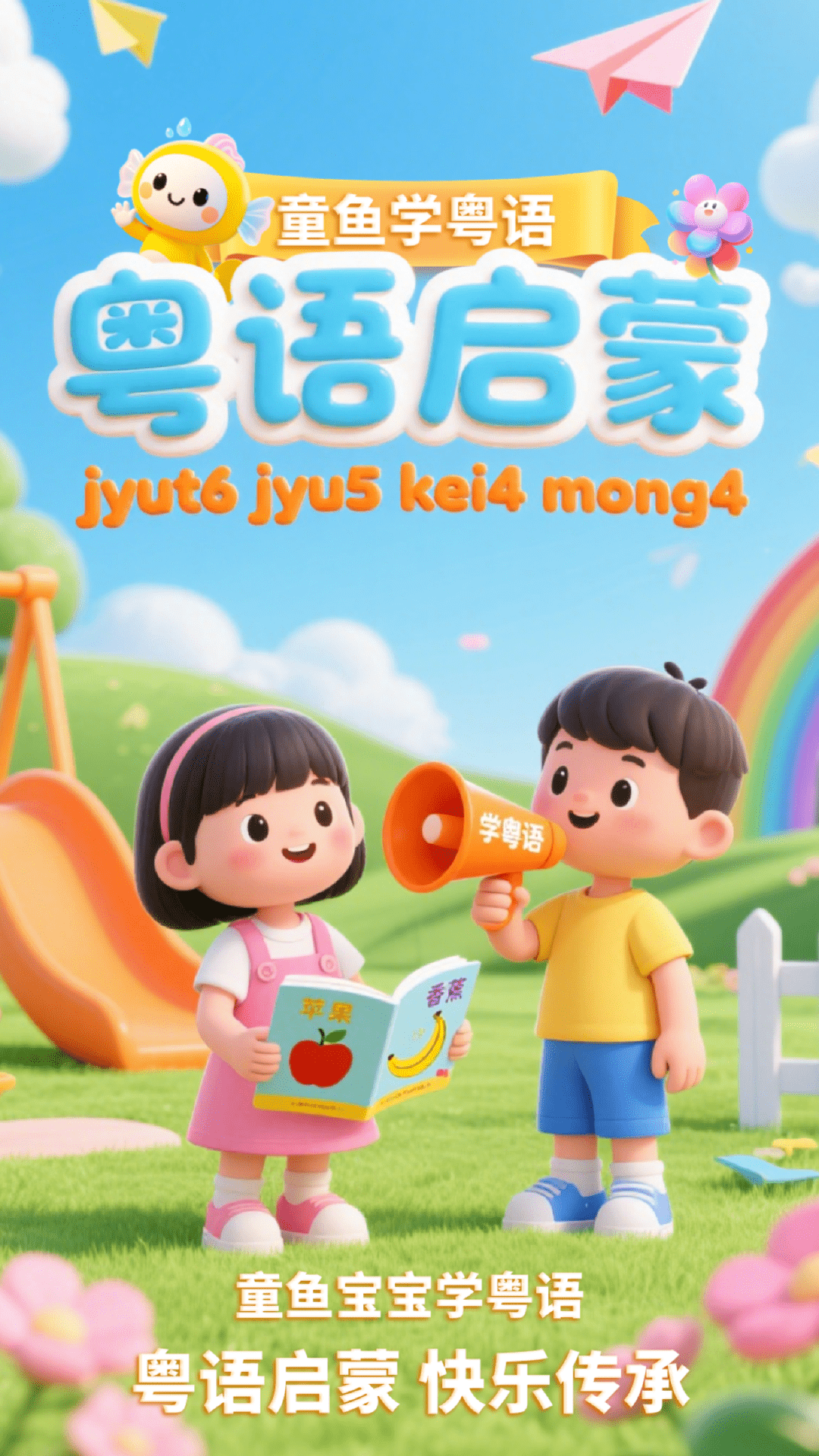 精彩截图-童鱼宝宝学粤语2026官方新版
