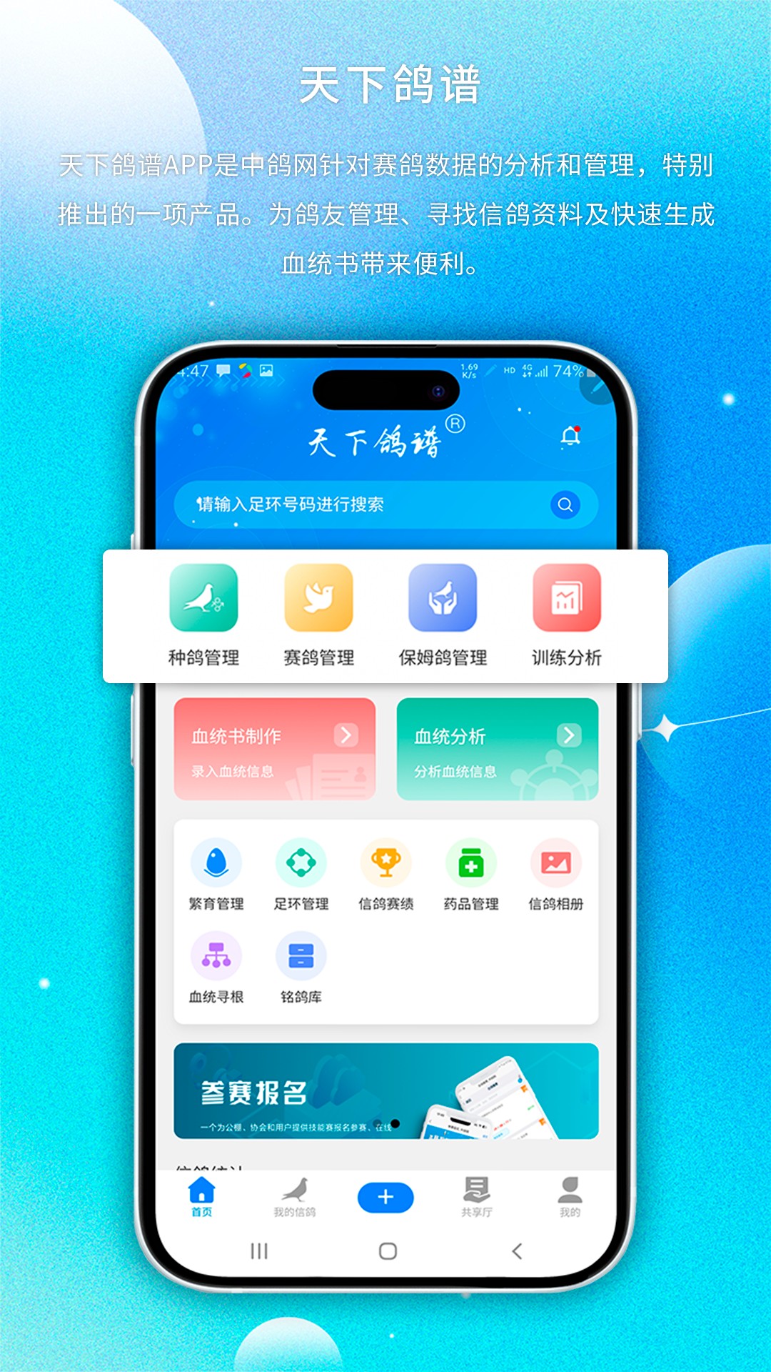 精彩截图-天下鸽谱2026官方新版