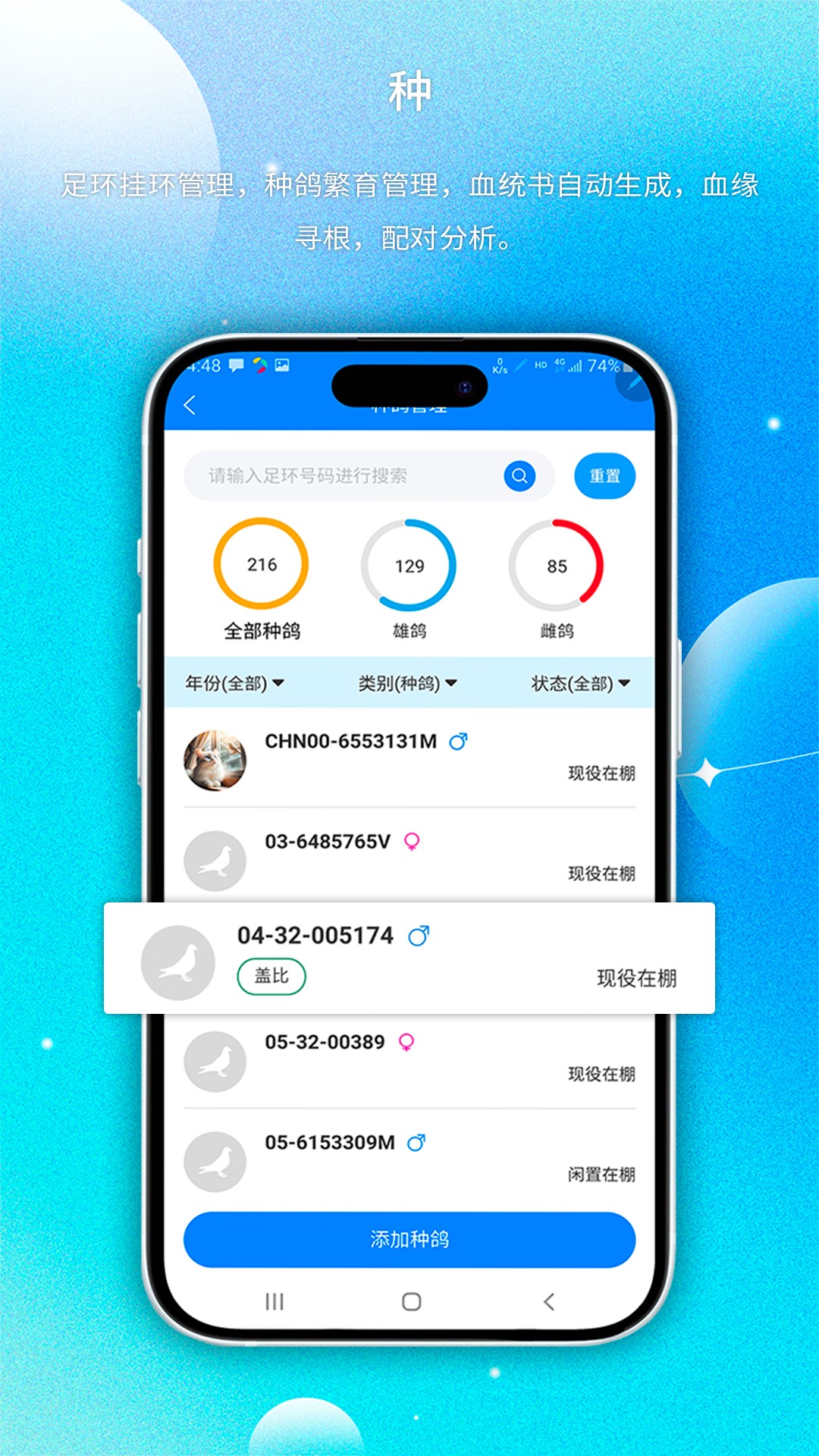 精彩截图-天下鸽谱2026官方新版
