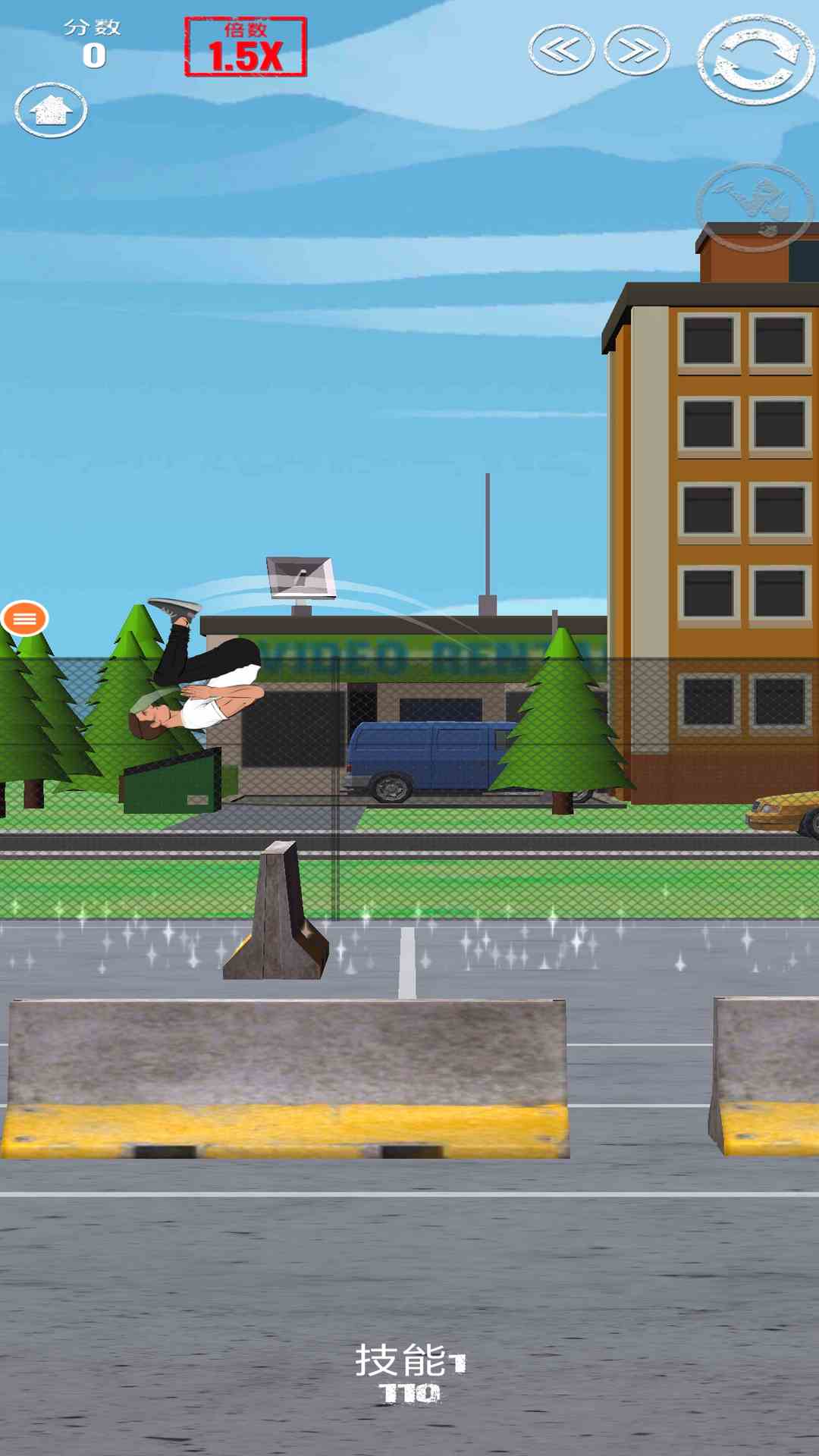 精彩截图-翻转跑酷2025官方新版