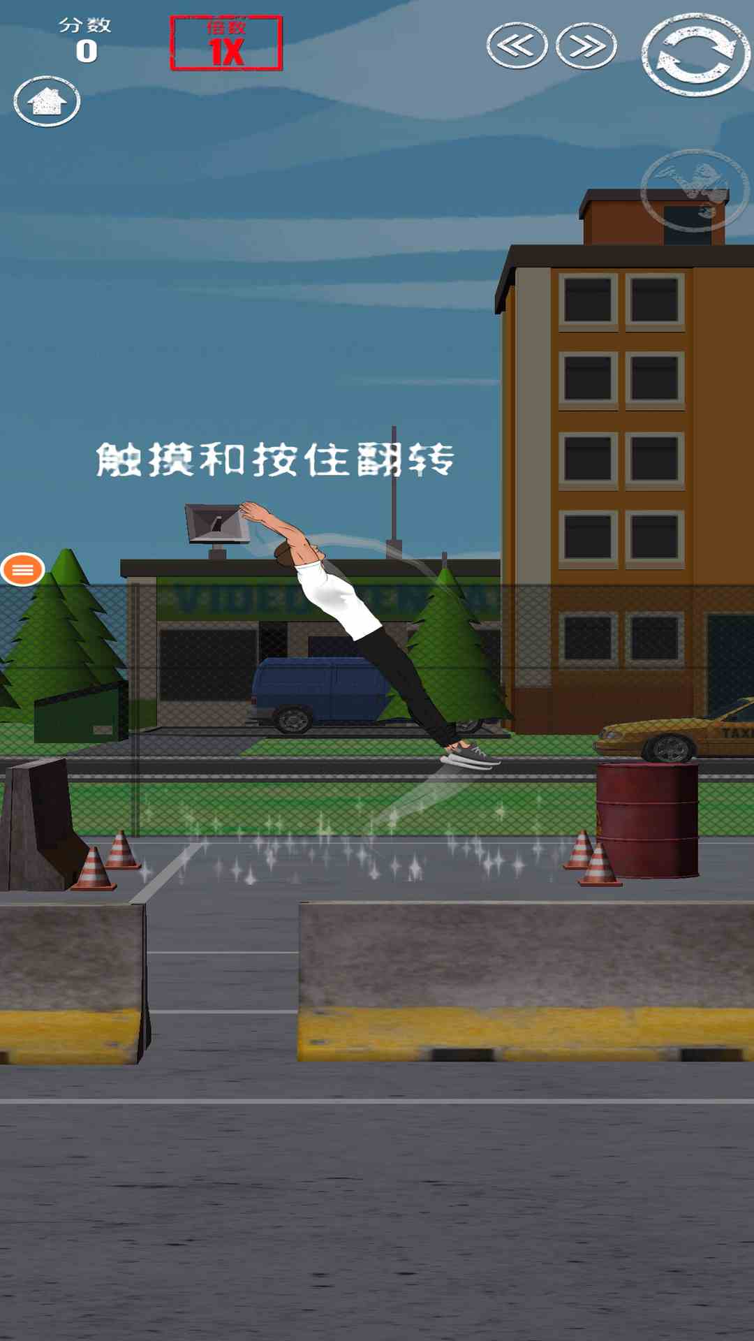 精彩截图-翻转跑酷2025官方新版