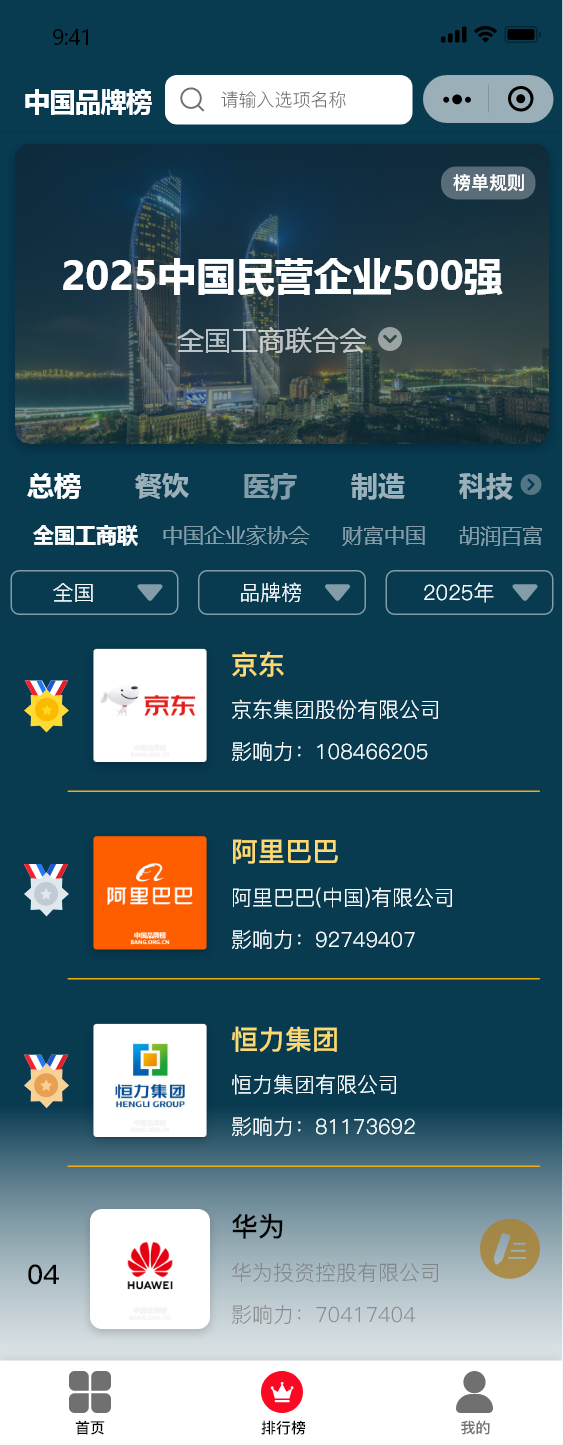 精彩截图-品牌榜2026官方新版