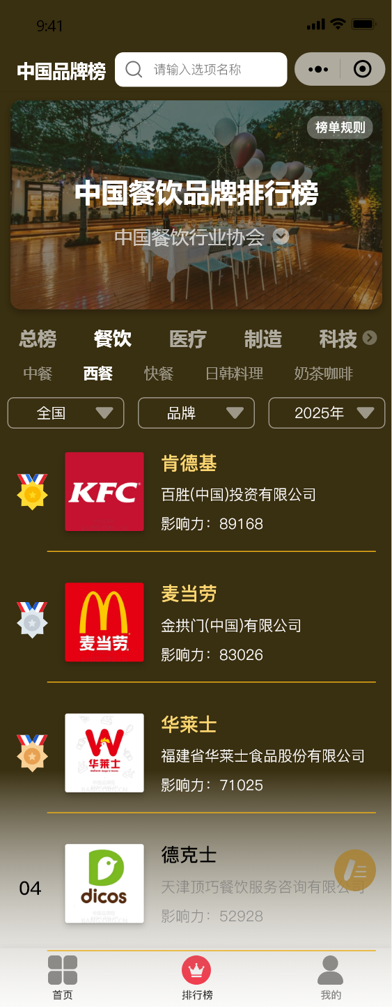 精彩截图-品牌榜2026官方新版