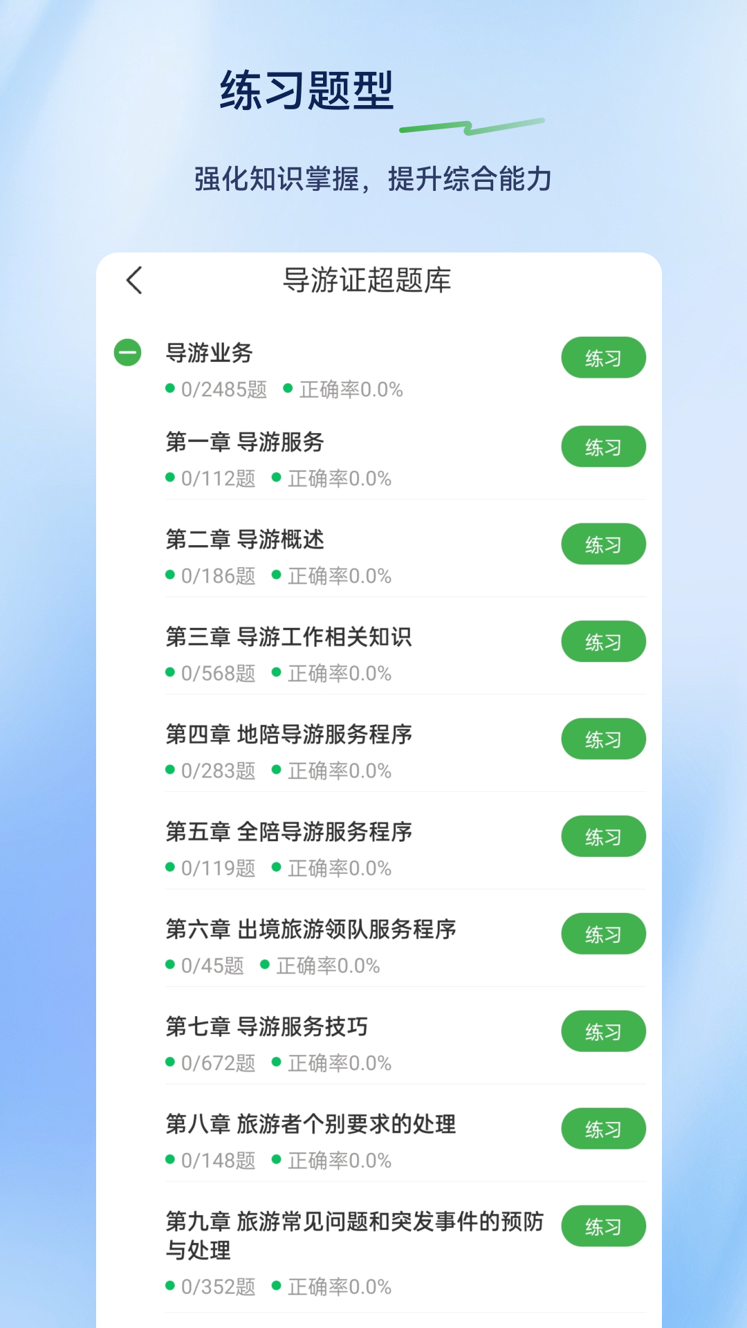 精彩截图-导游证超题库2026官方新版