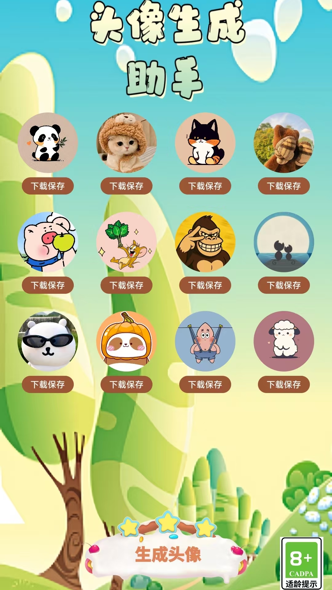 精彩截图-头像生成助手2026官方新版