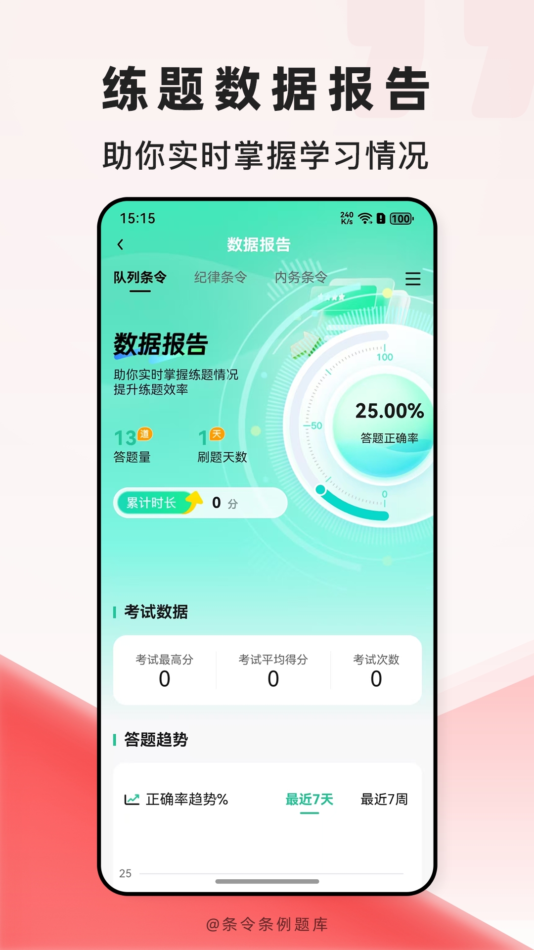 精彩截图-条令条例题库2026官方新版