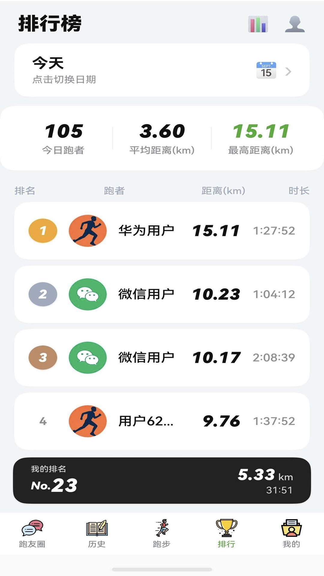 精彩截图-每日跑步记录GO2026官方新版