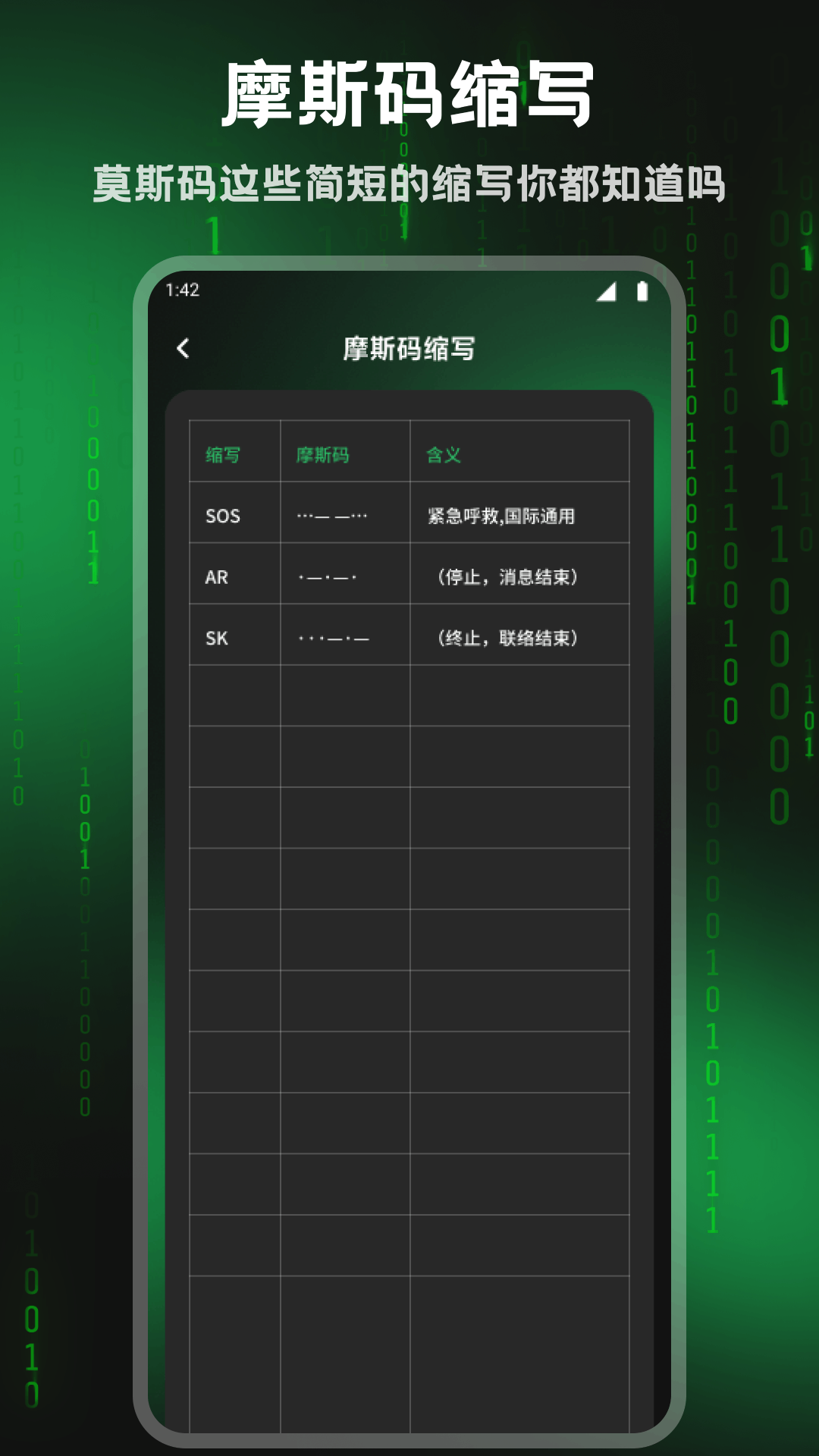 精彩截图-摩斯记2026官方新版