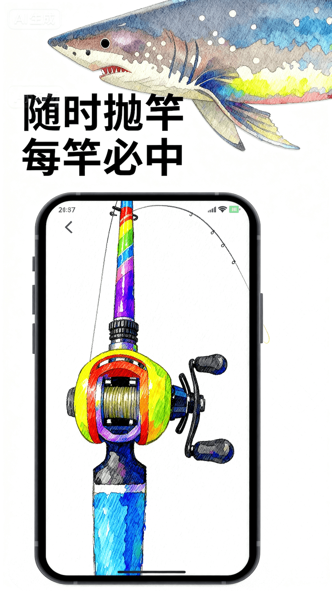 精彩截图-空气钓鱼2026官方新版