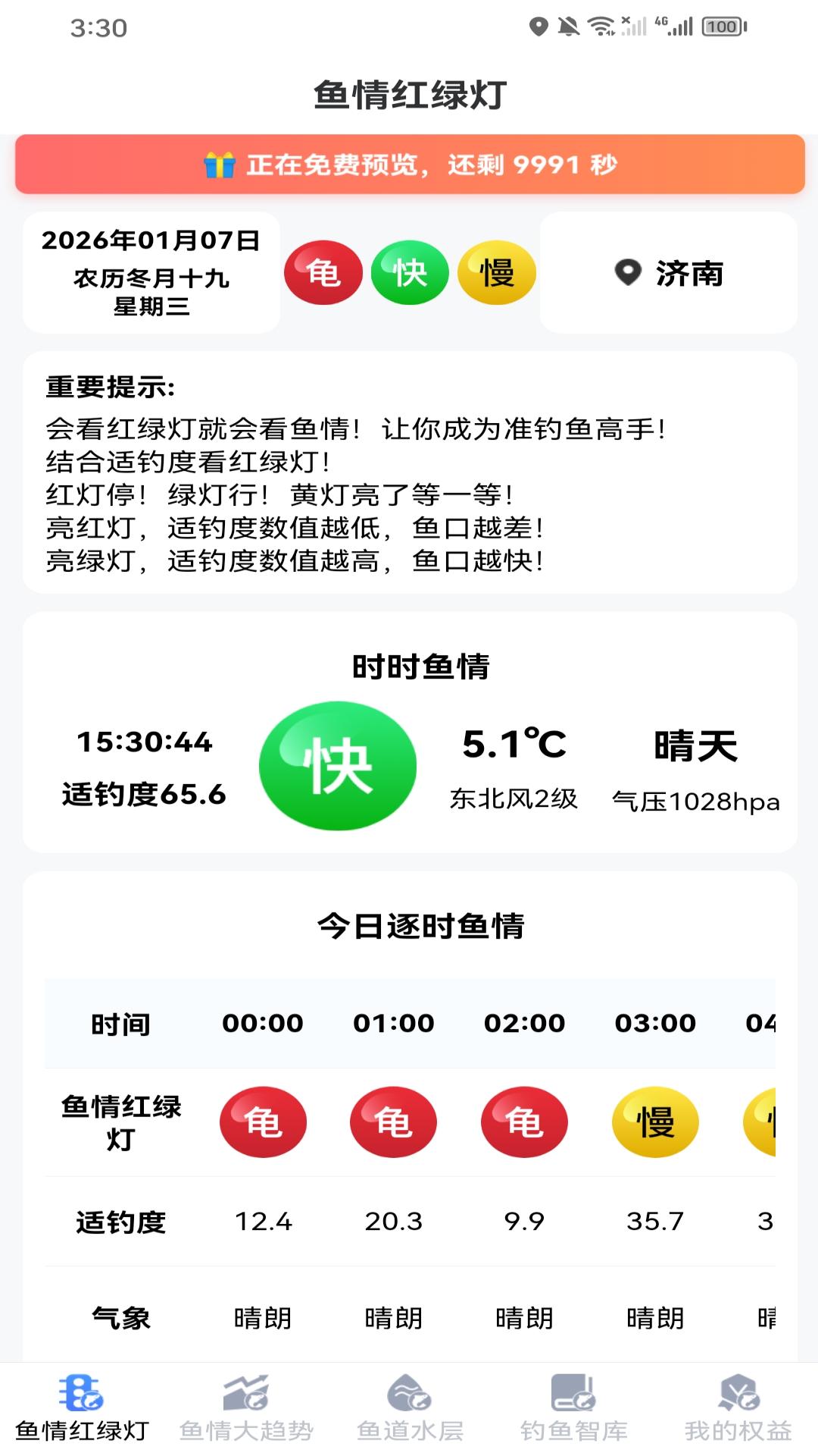 精彩截图-钓鱼气象预报2026官方新版